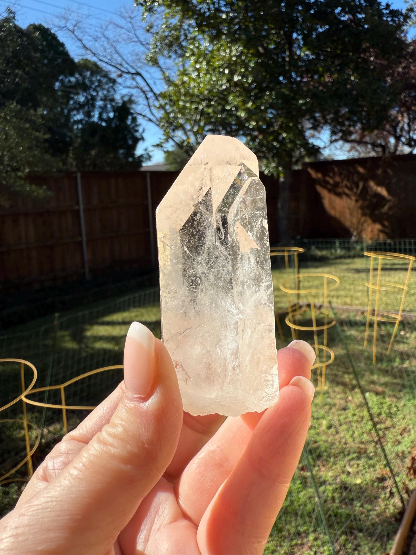 Banff-Blessed Starbrary Twin Lemurian Wand, Rare, New, gift, 3”, crystal healing, high vibration crystals