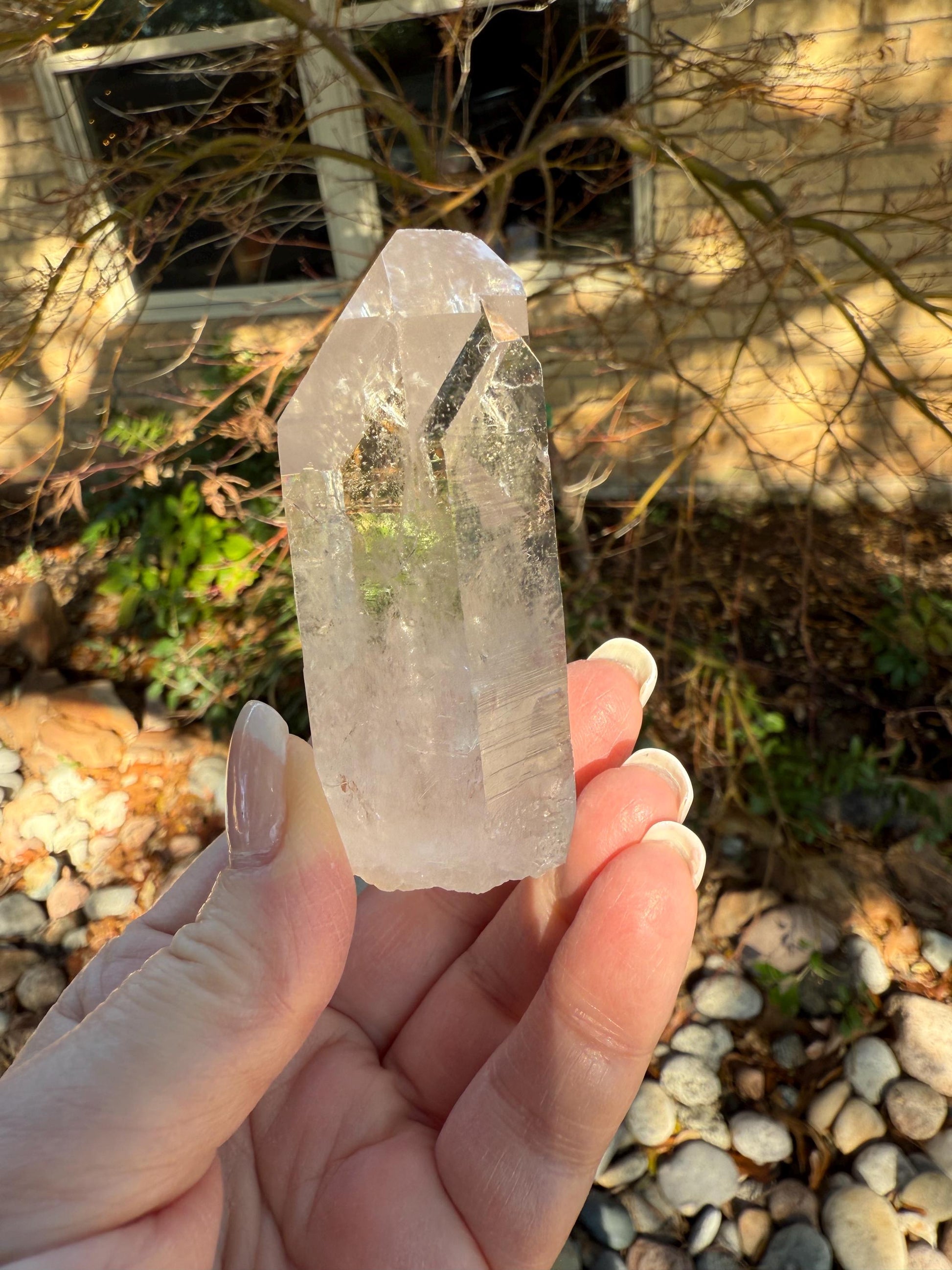 Banff-Blessed Starbrary Twin Lemurian Wand, Rare, New, gift, 3”, crystal healing, high vibration crystals