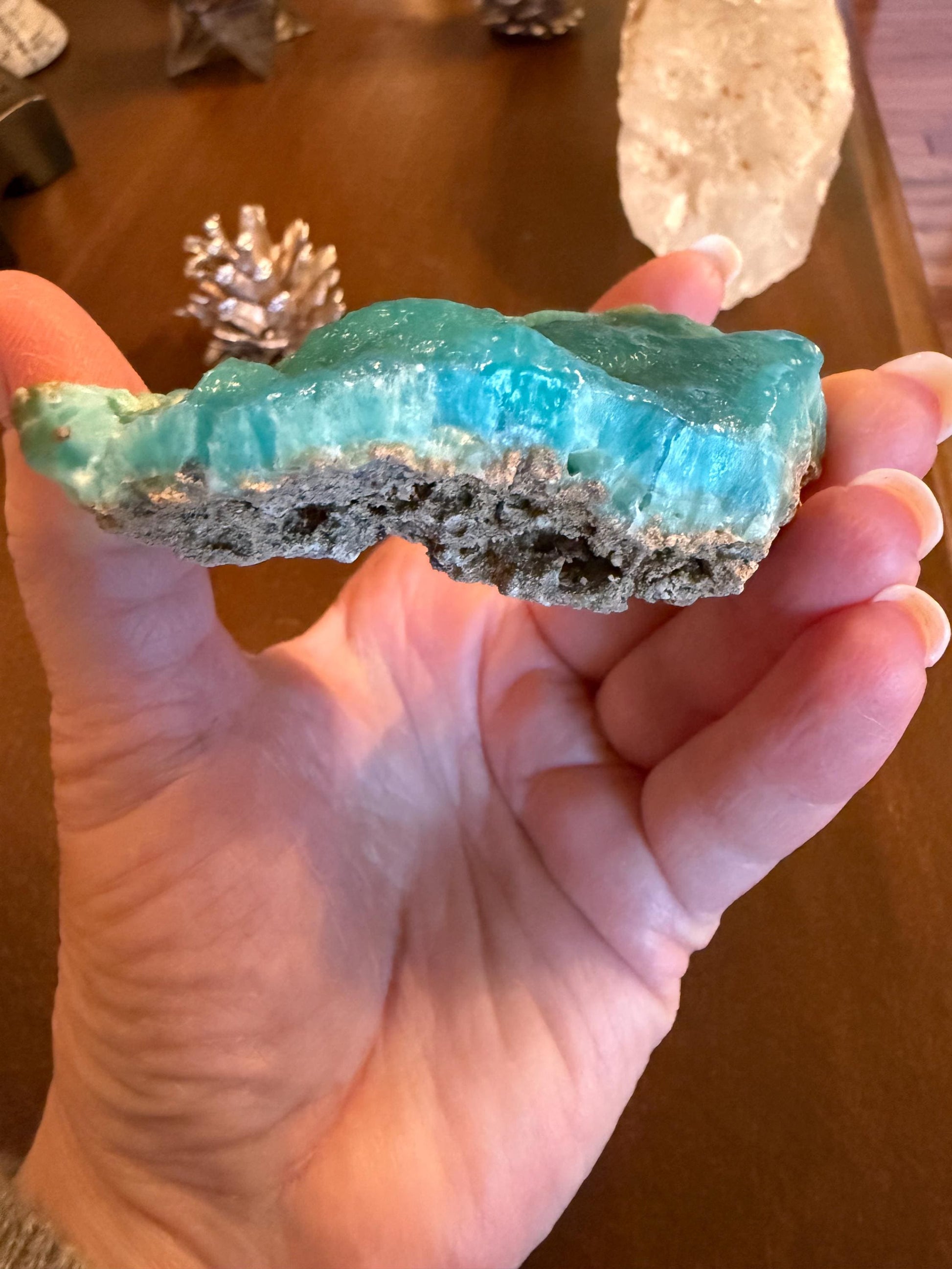 Smithsonite, raw chunk, natural, Crystals, crystal healing, rocks, specimen, high vibration healing sessions, 3”