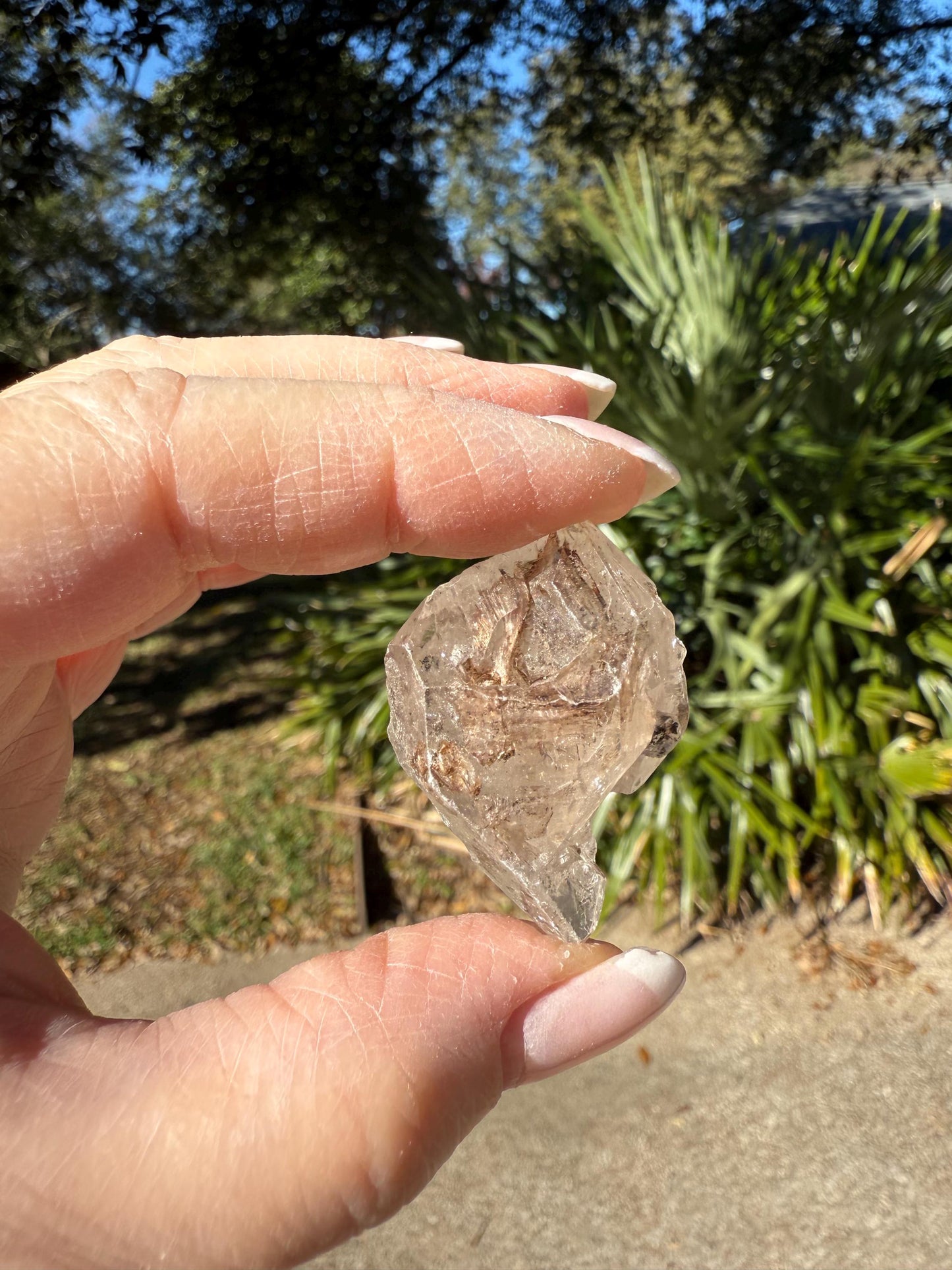 Herkimer Diamond DT Point, Stunning and Rare, high frequency crystals and crystal healing, 1.5”