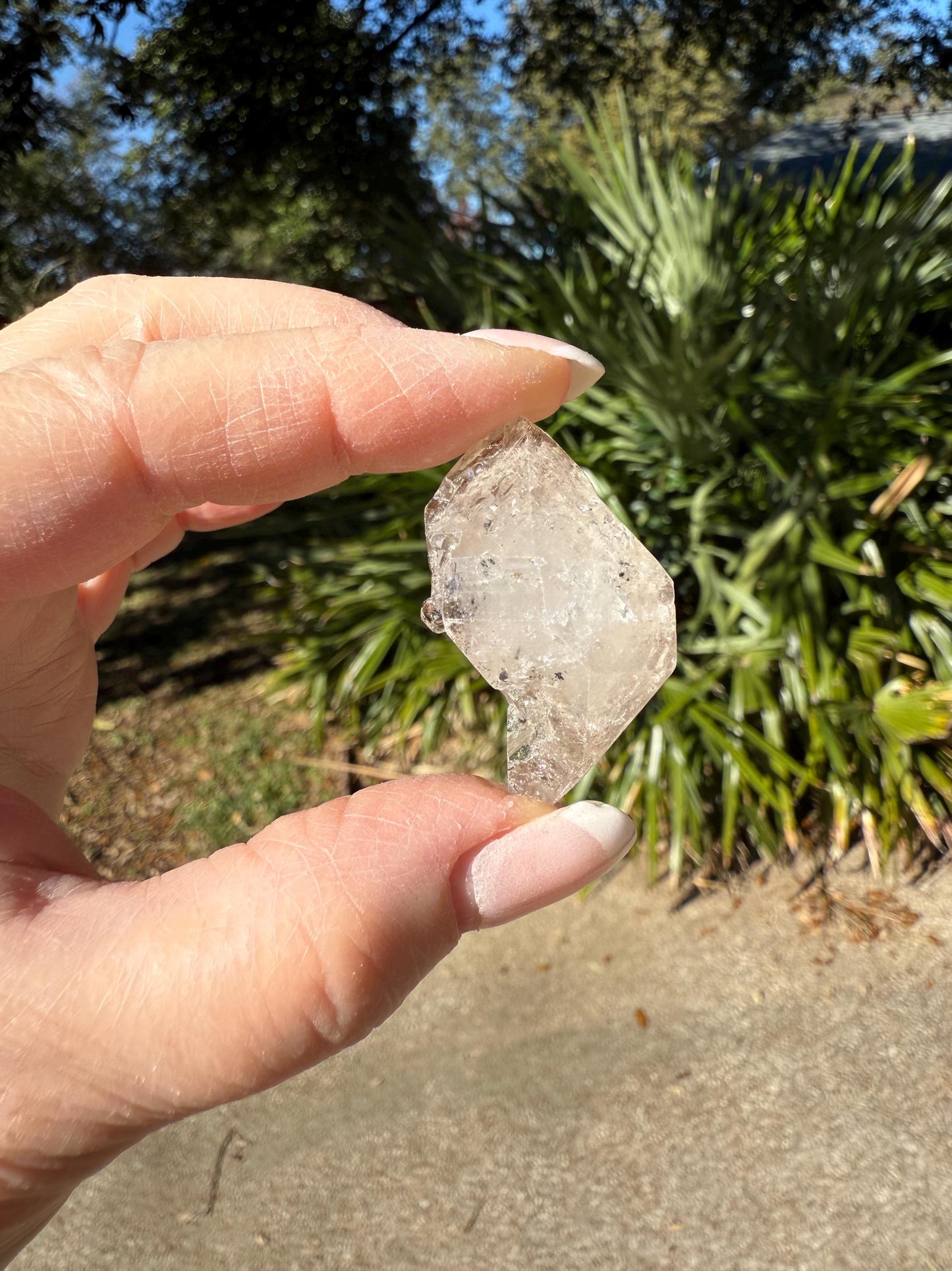 Herkimer Diamond DT Point, Stunning and Rare, high frequency crystals and crystal healing, 1.5”