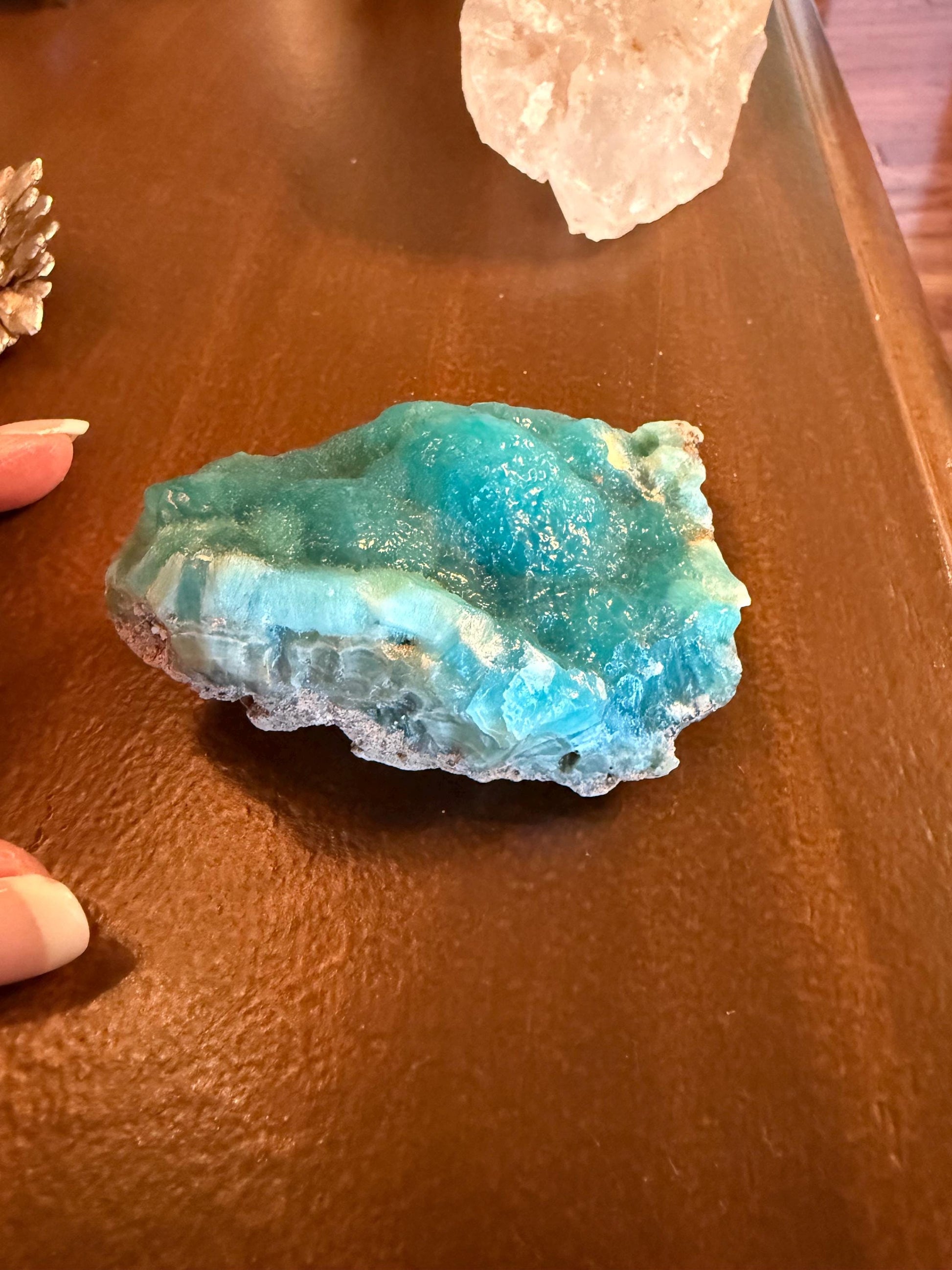 Smithsonite, raw chunk, natural, Crystals, crystal healing, rocks, specimen, high vibration healing sessions, 3”