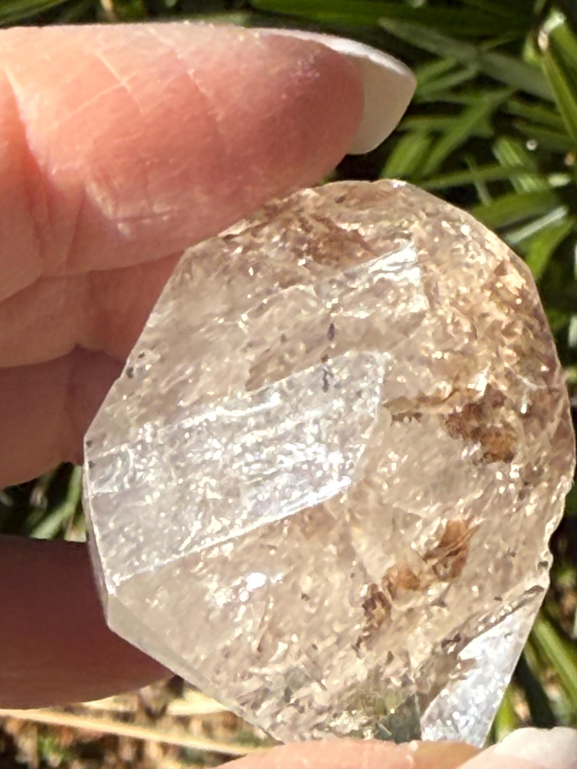 Herkimer Diamond DT Point, Stunning and Rare, high frequency crystals and crystal healing, 1.5”