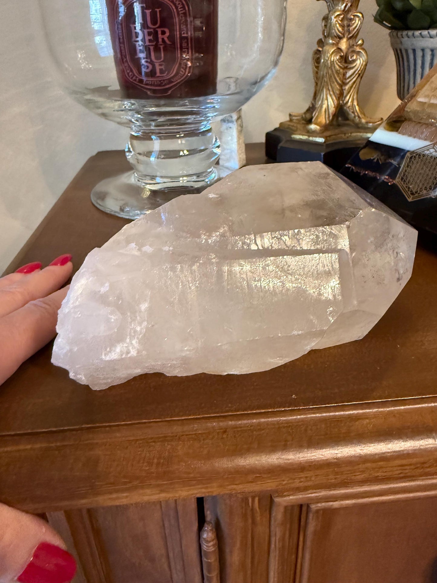 Starbrary Lemurian Statement Piece, Rare, New, gift, 6”, crystal healing, high vibration crystals