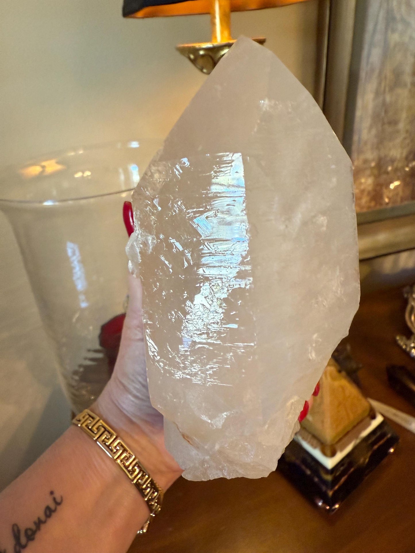 Starbrary Lemurian Statement Piece, Rare, New, gift, 6”, crystal healing, high vibration crystals