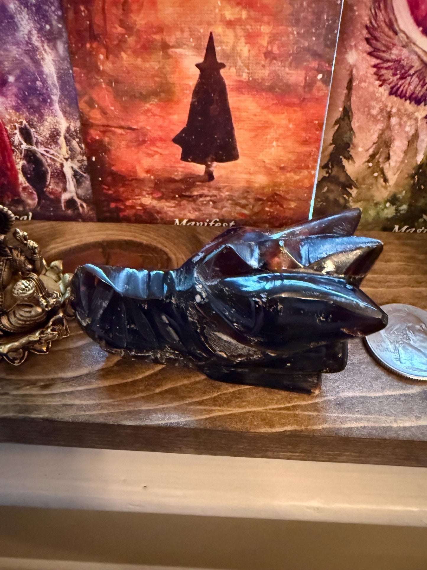 Amber Dragon 2.75”, Rare, Crystal Healing, High Vibration Crystals, altar, gift, authentic amber