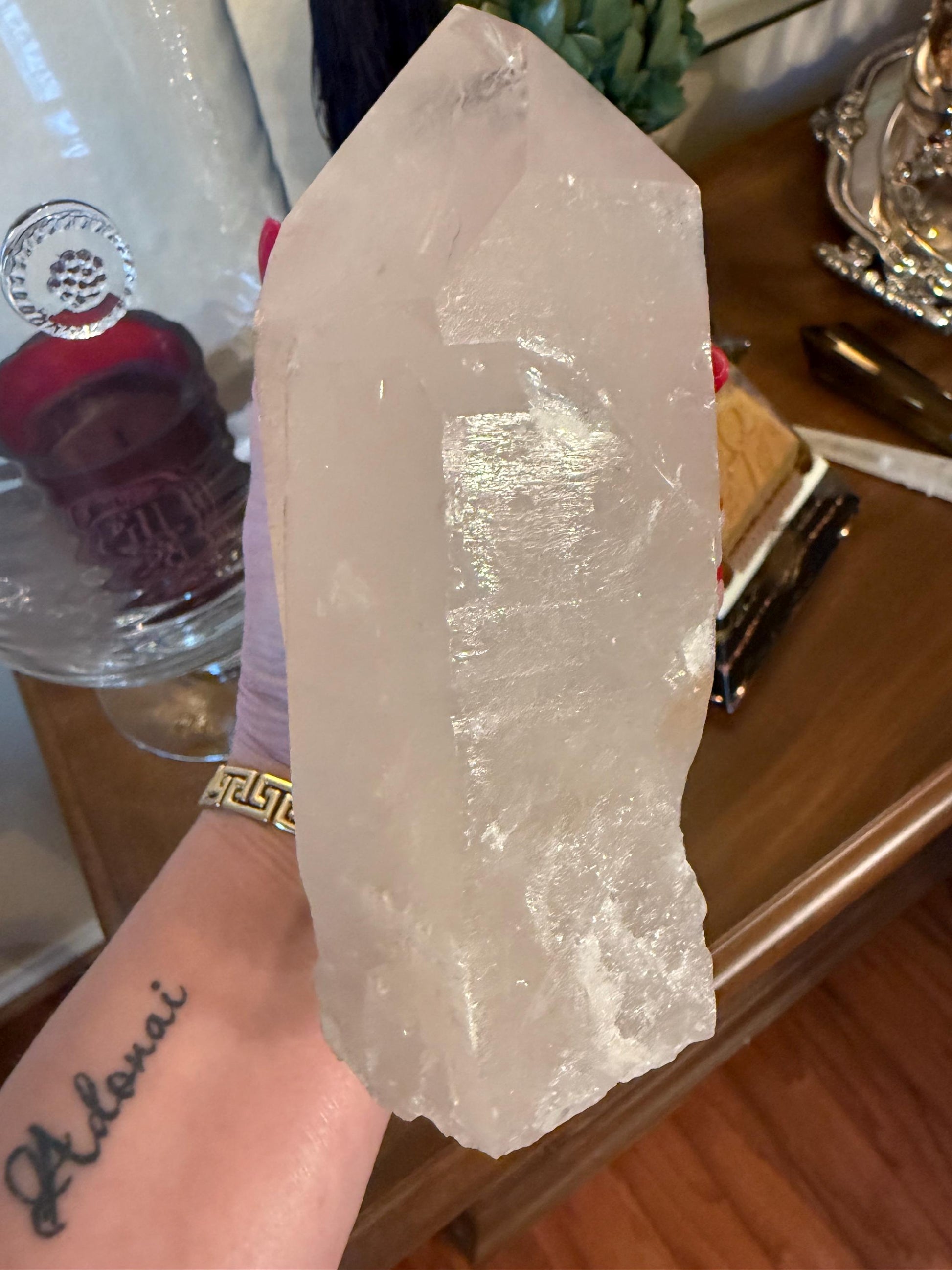 Starbrary Lemurian Statement Piece, Rare, New, gift, 6”, crystal healing, high vibration crystals