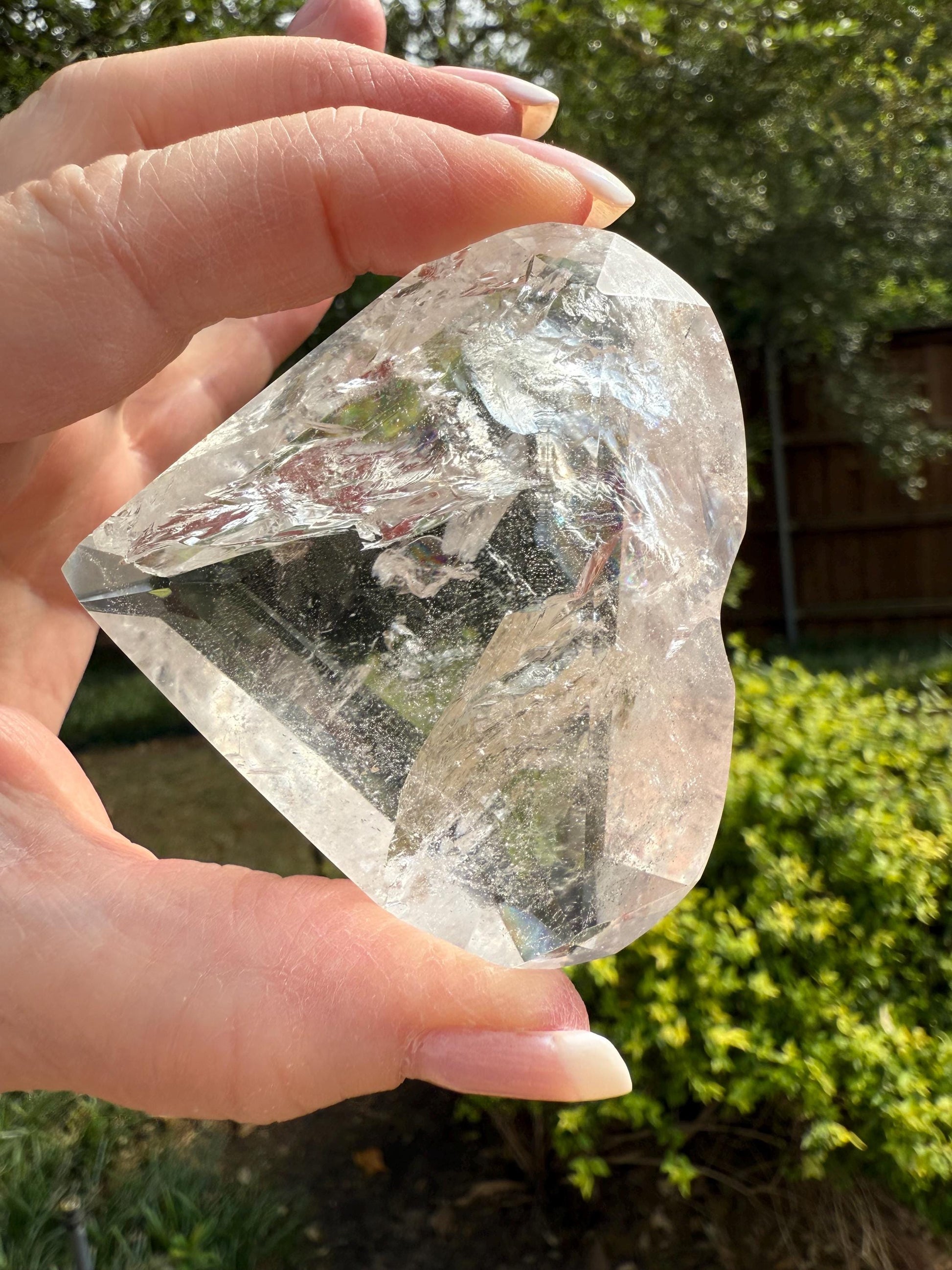 Stunning Lemurian Polished Heart, new, high quality, 2.6”, crystal healing, gift