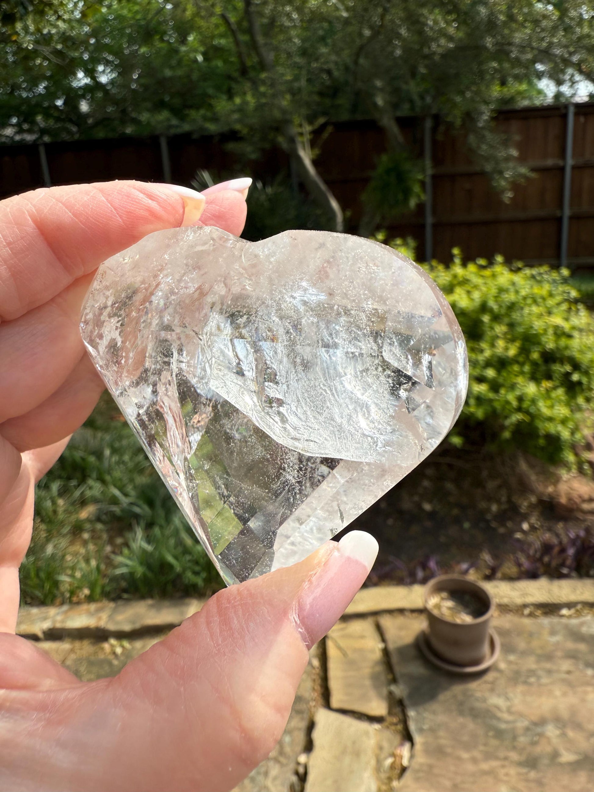 Stunning Lemurian Polished Heart, new, high quality, 2.6”, crystal healing, gift
