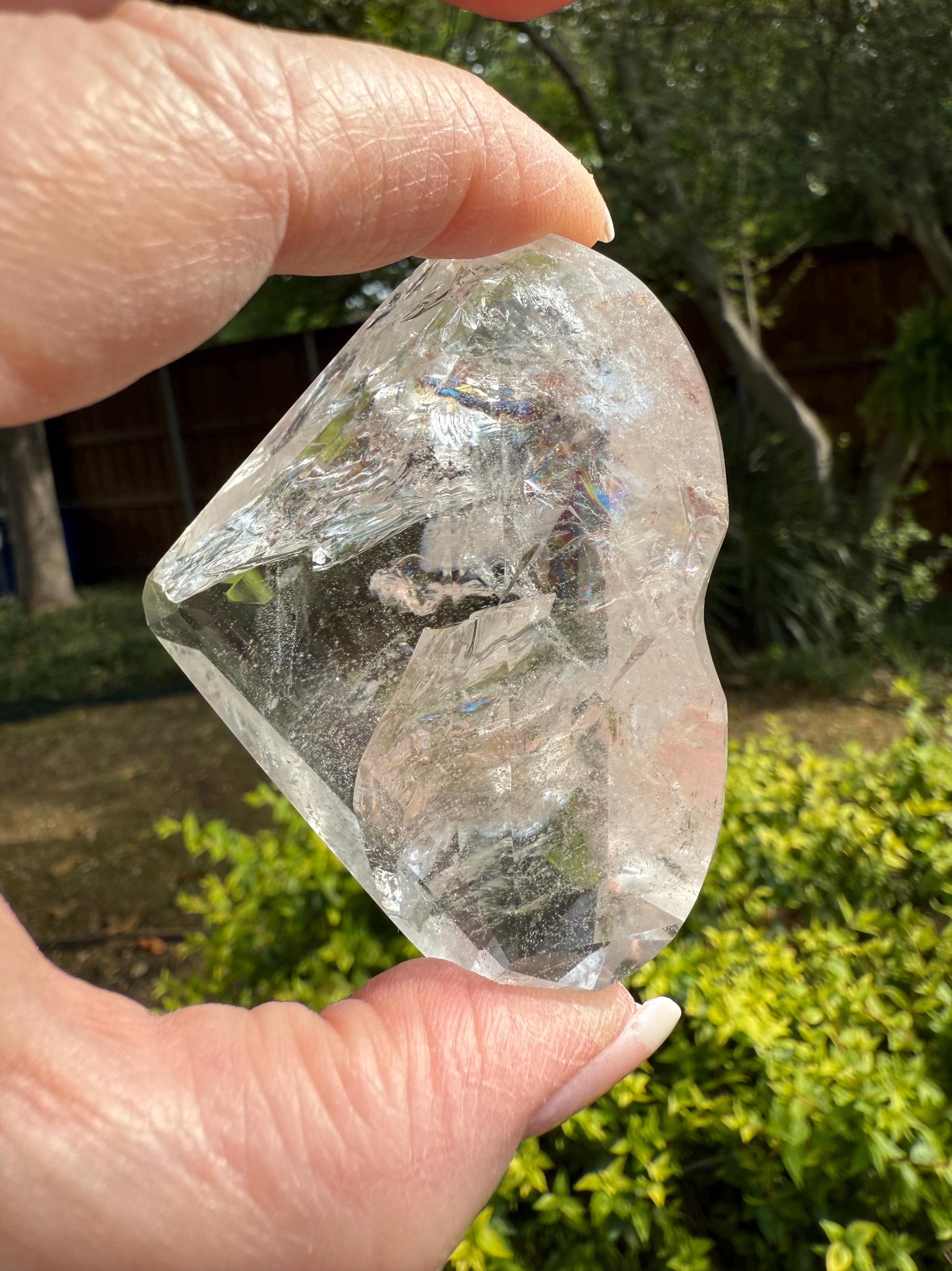 Stunning Lemurian Polished Heart, new, high quality, 2.6”, crystal healing, gift
