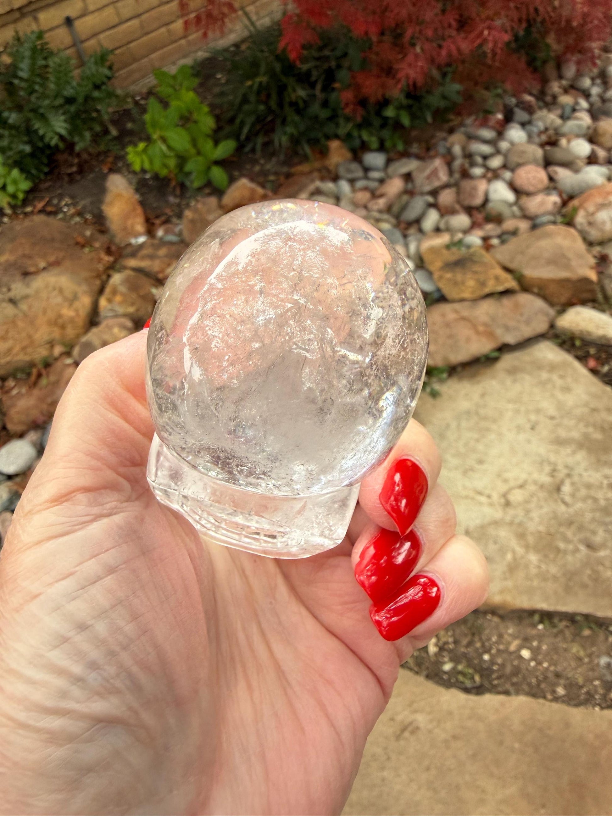 Lemurian Quartz stunning skull carving, high vibration crystals, altar, 3”