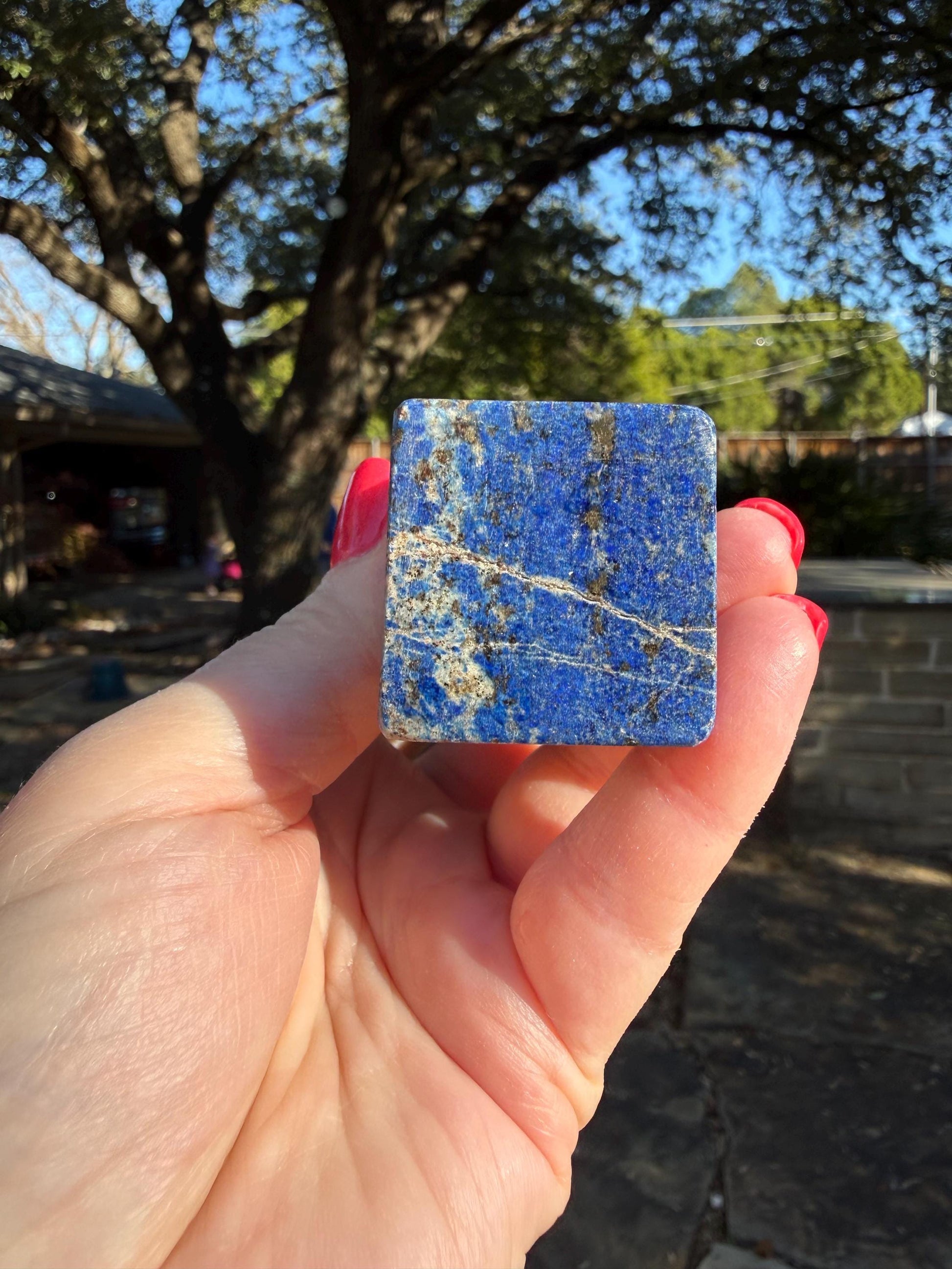 Lapis Lazuli Tower AAA, 3.2”, New, Crystal Healing, Gift, Altar, High Vibration Crystals