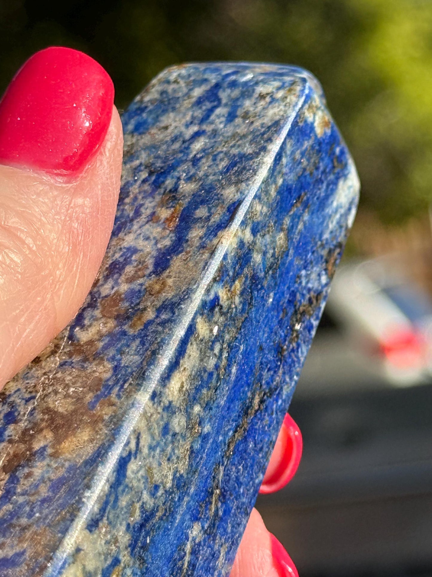Lapis Lazuli Tower AAA, 3.2”, New, Crystal Healing, Gift, Altar, High Vibration Crystals