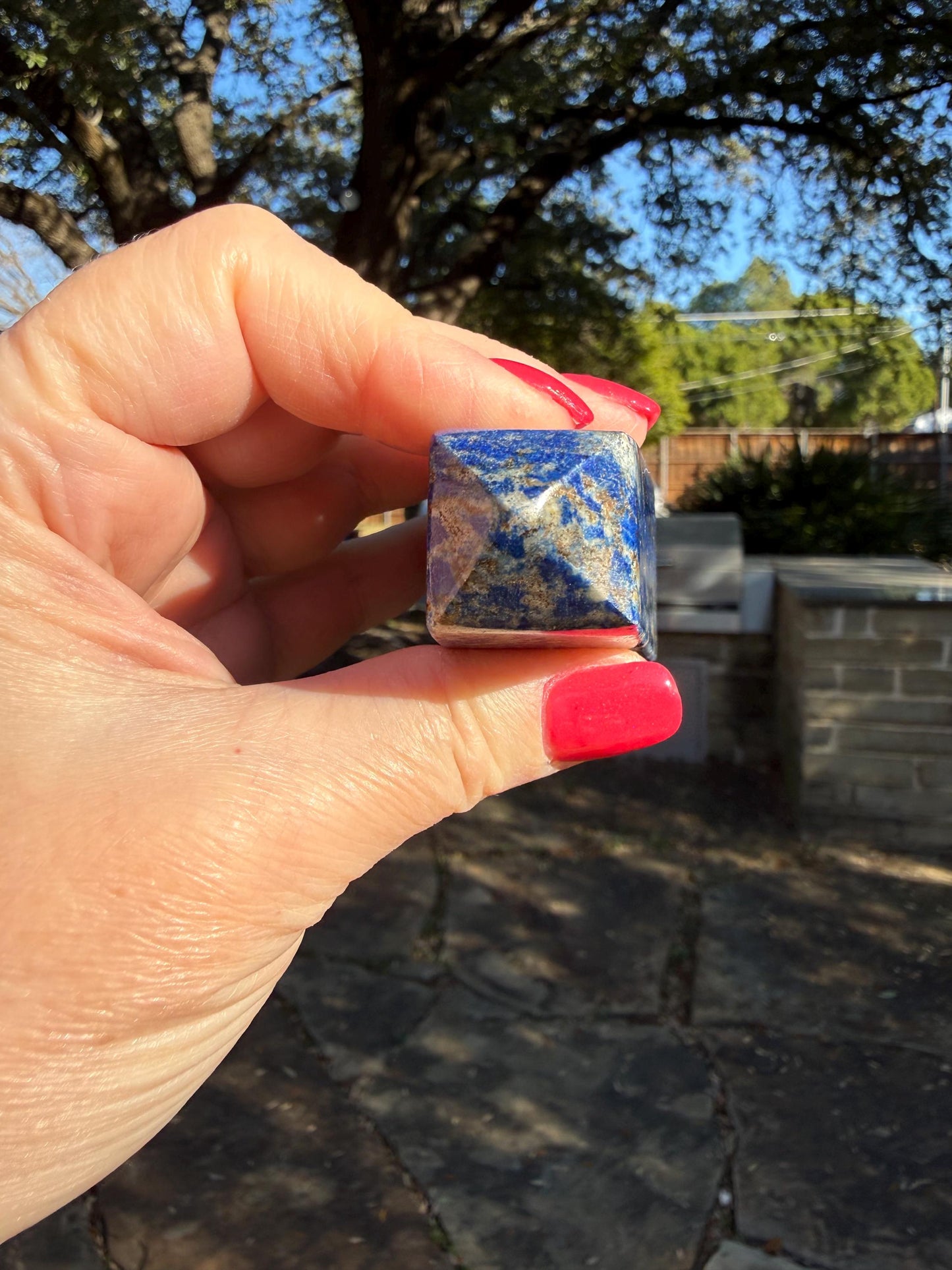 Lapis Lazuli Tower AAA, 3.2”, New, Crystal Healing, Gift, Altar, High Vibration Crystals