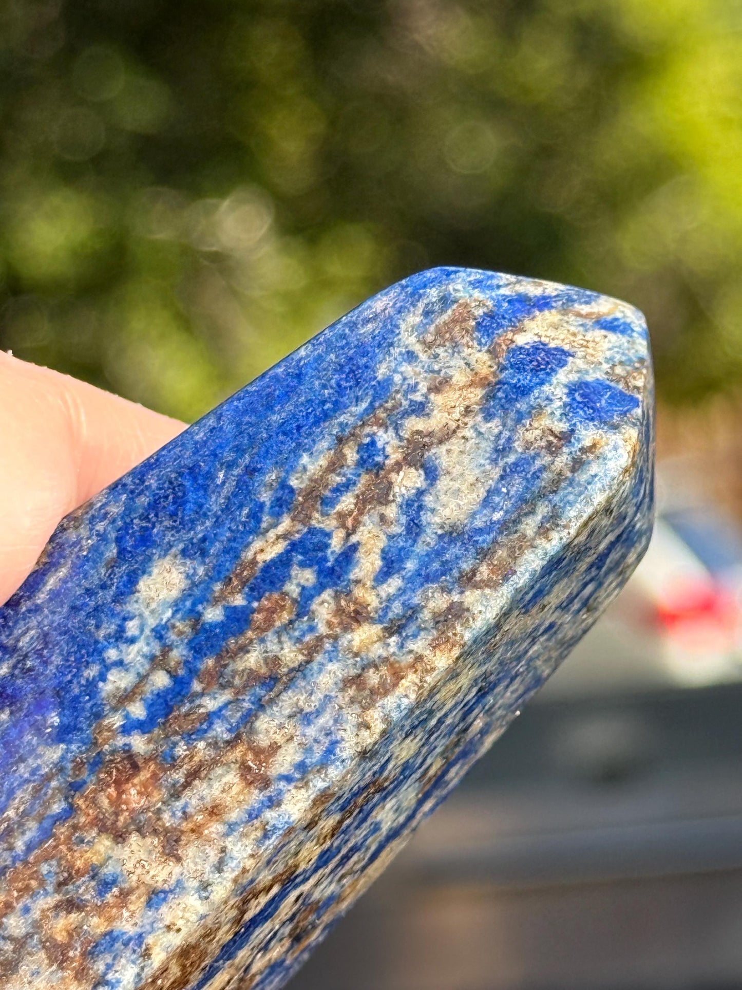 Lapis Lazuli Tower AAA, 3.2”, New, Crystal Healing, Gift, Altar, High Vibration Crystals