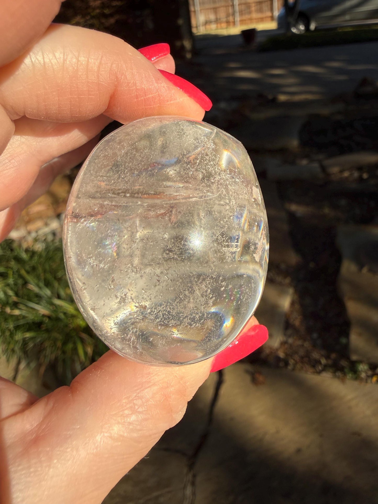 Lemurian Quartz stunning skull carving, high vibration crystals, altar, 2.25”