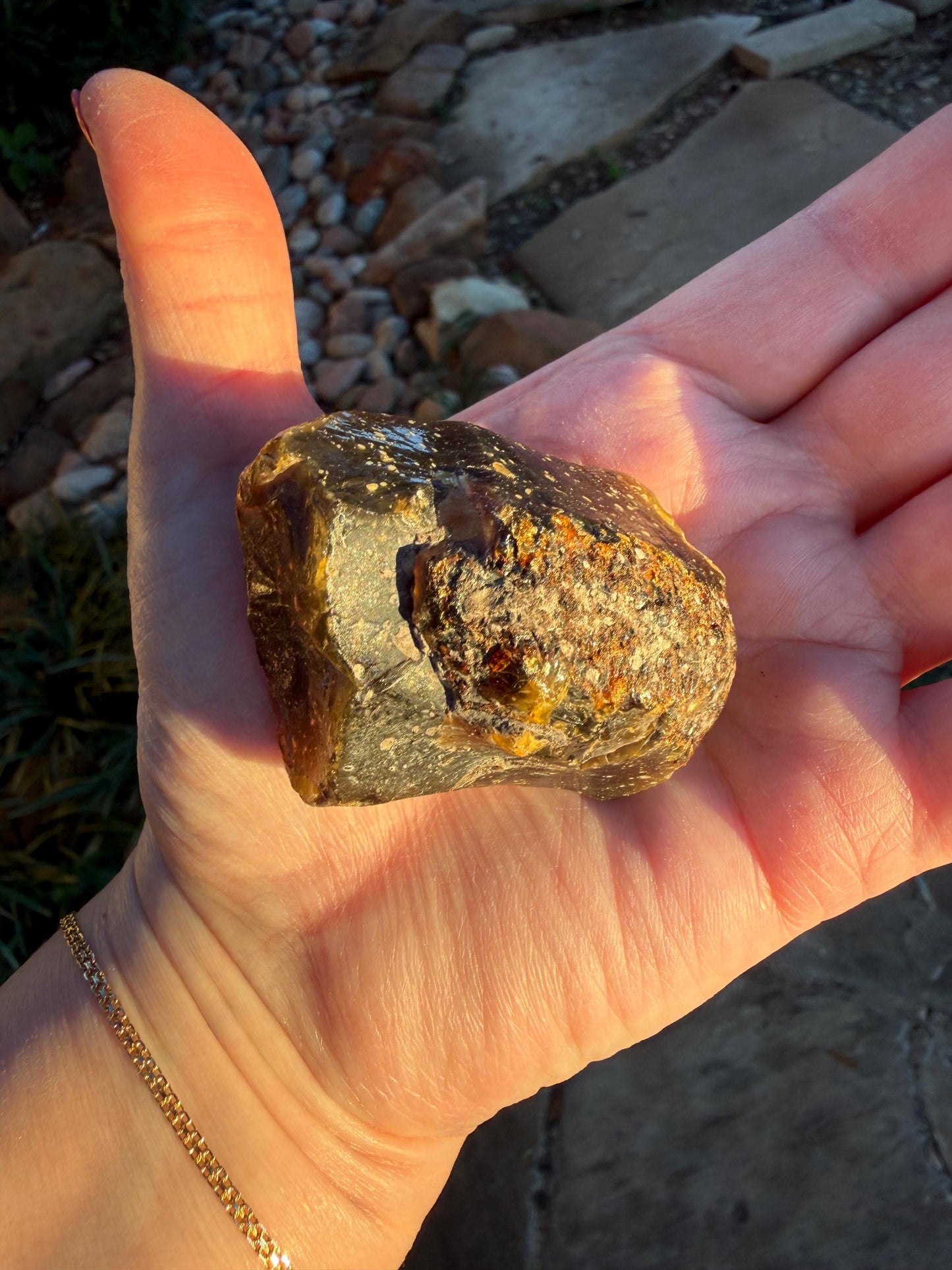 Raw amber chunk, New, altar, gift, high vibration crystals, natural, crystal healing, 1.5”