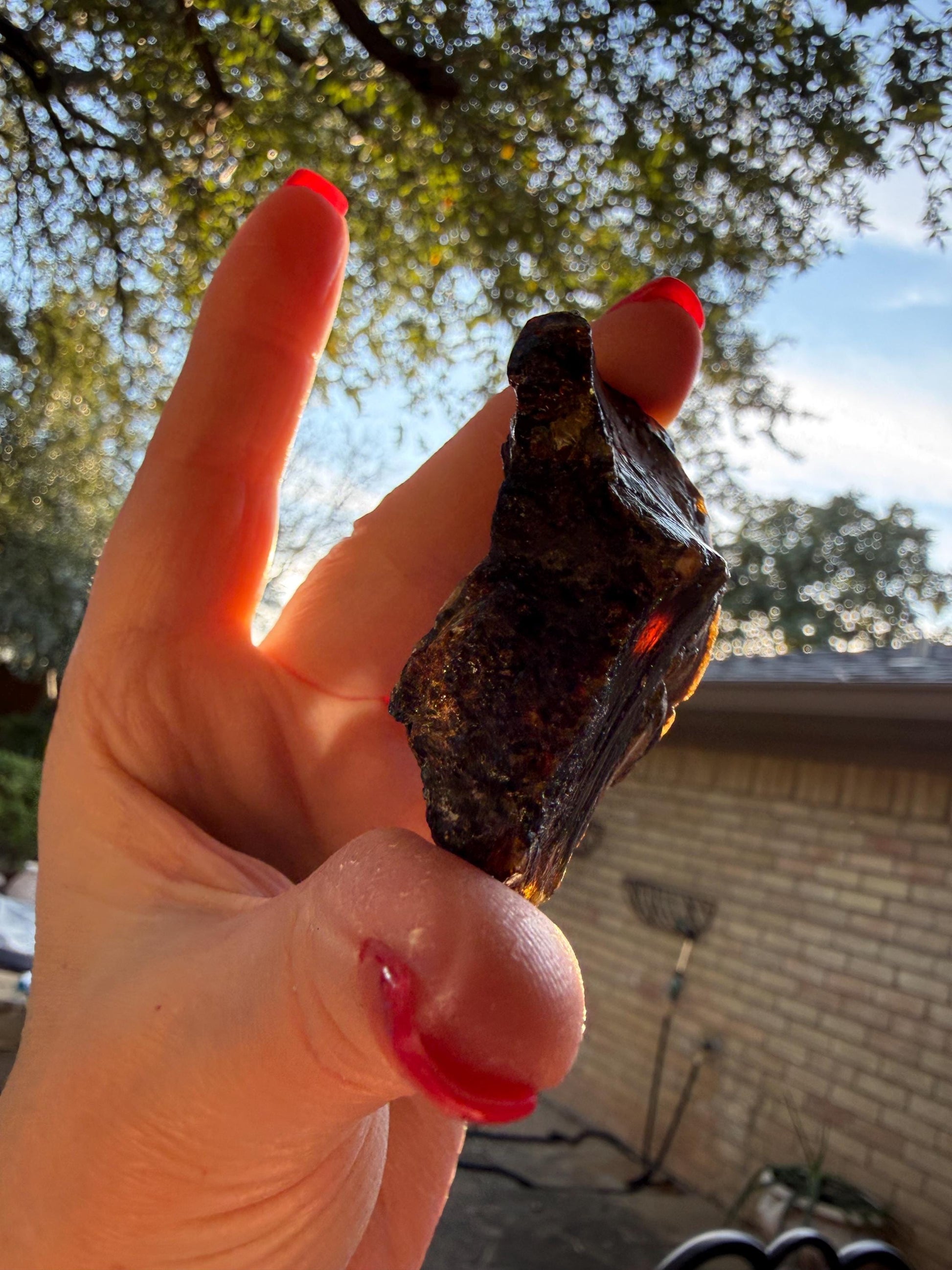 Raw amber chunk, New, altar, gift, high vibration crystals, natural, crystal healing, 1”