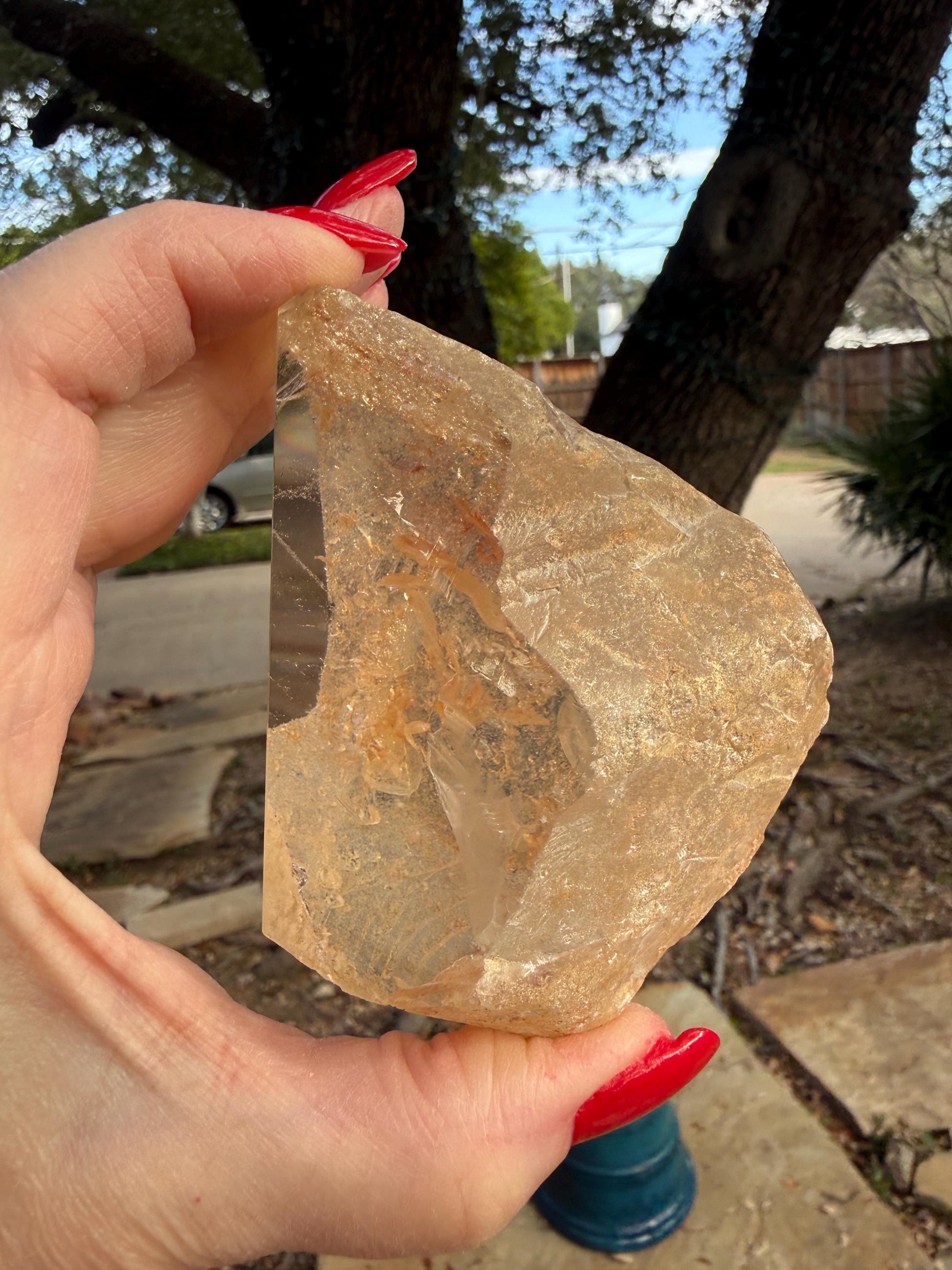 Golden Healer Dragon egg, new, altar, gifts, crystal healing, high vibration crystals, 3.75”