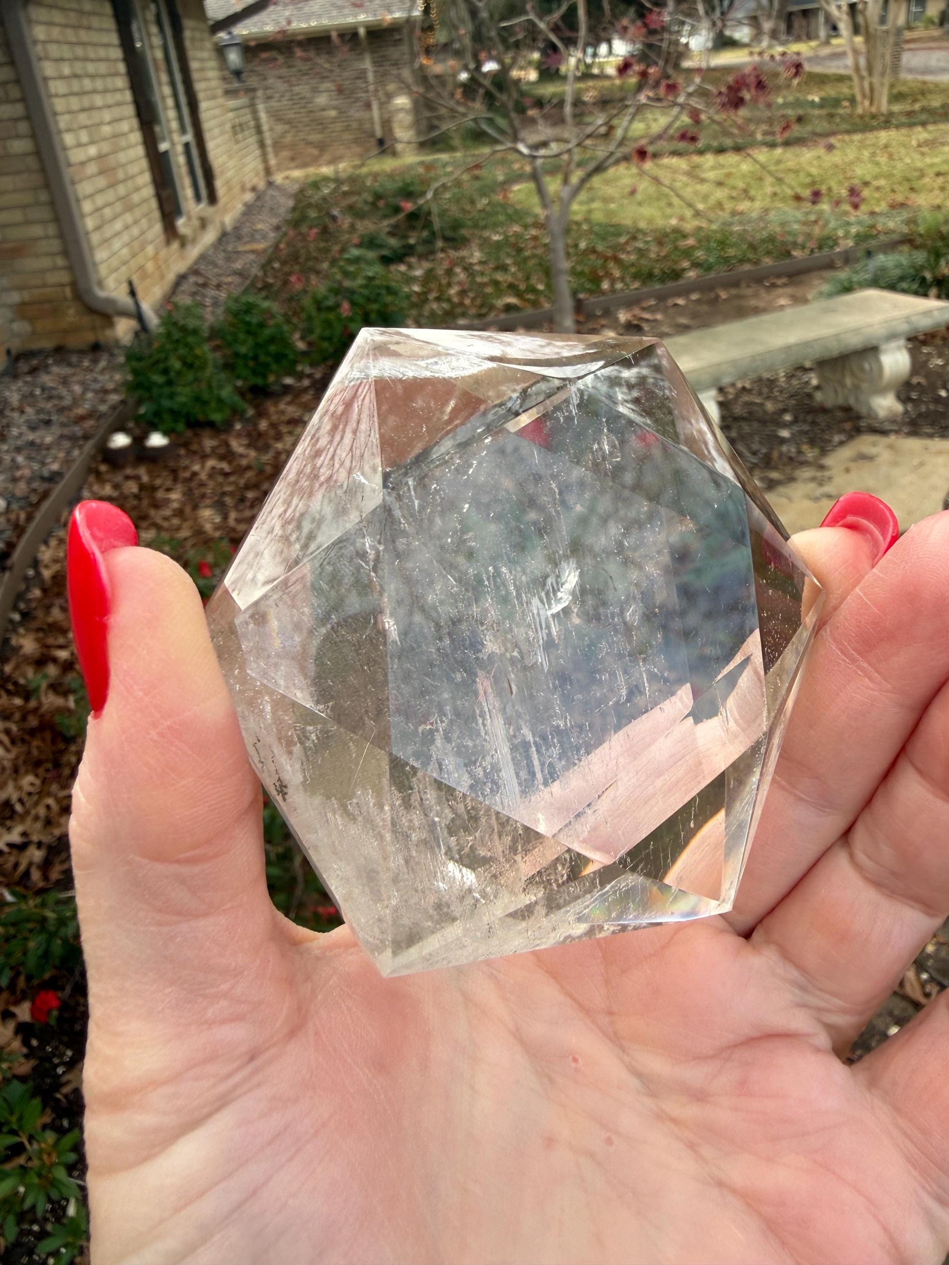 Lemurian Star, stunning carving, new, 3.6 ounces, 3”, Brazil, high vibration crystal healing, crystals, altar, gift