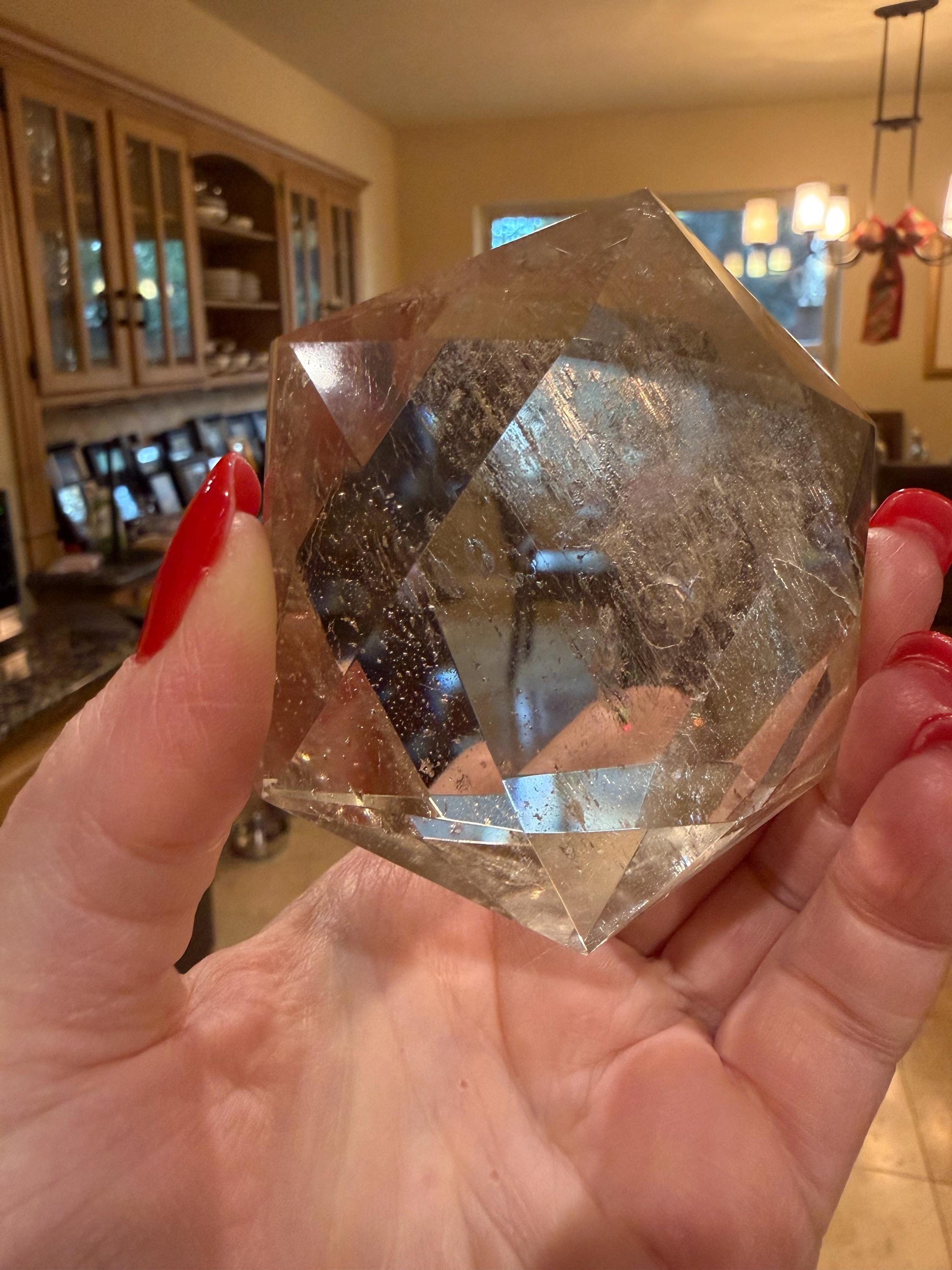 Lemurian Star, stunning carving, new, 3.6 ounces, 3”, Brazil, high vibration crystal healing, crystals, altar, gift