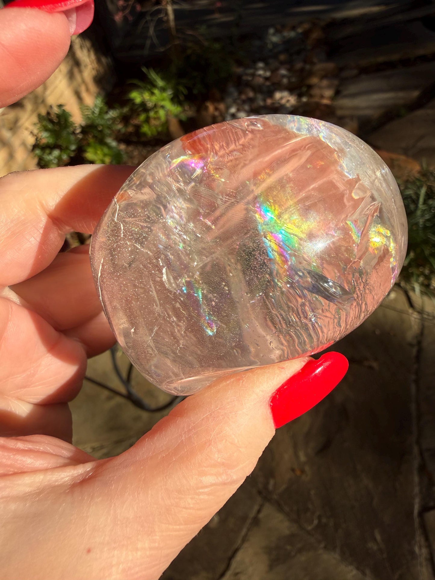 Lemurian Quartz stunning skull carving, high vibration crystals, altar, 2.75”