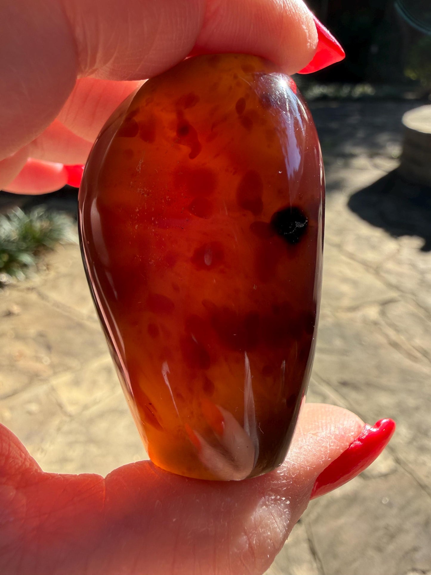 Polished authentic amber Freeform, altar, gift, high vibration crystals, crystal healing, 2.25”