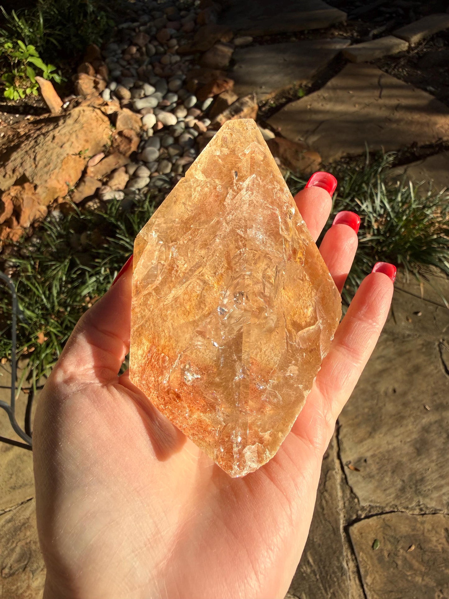 Golden Healer Dragon egg, new, altar, gifts, crystal healing, high vibration crystals, 4.25”