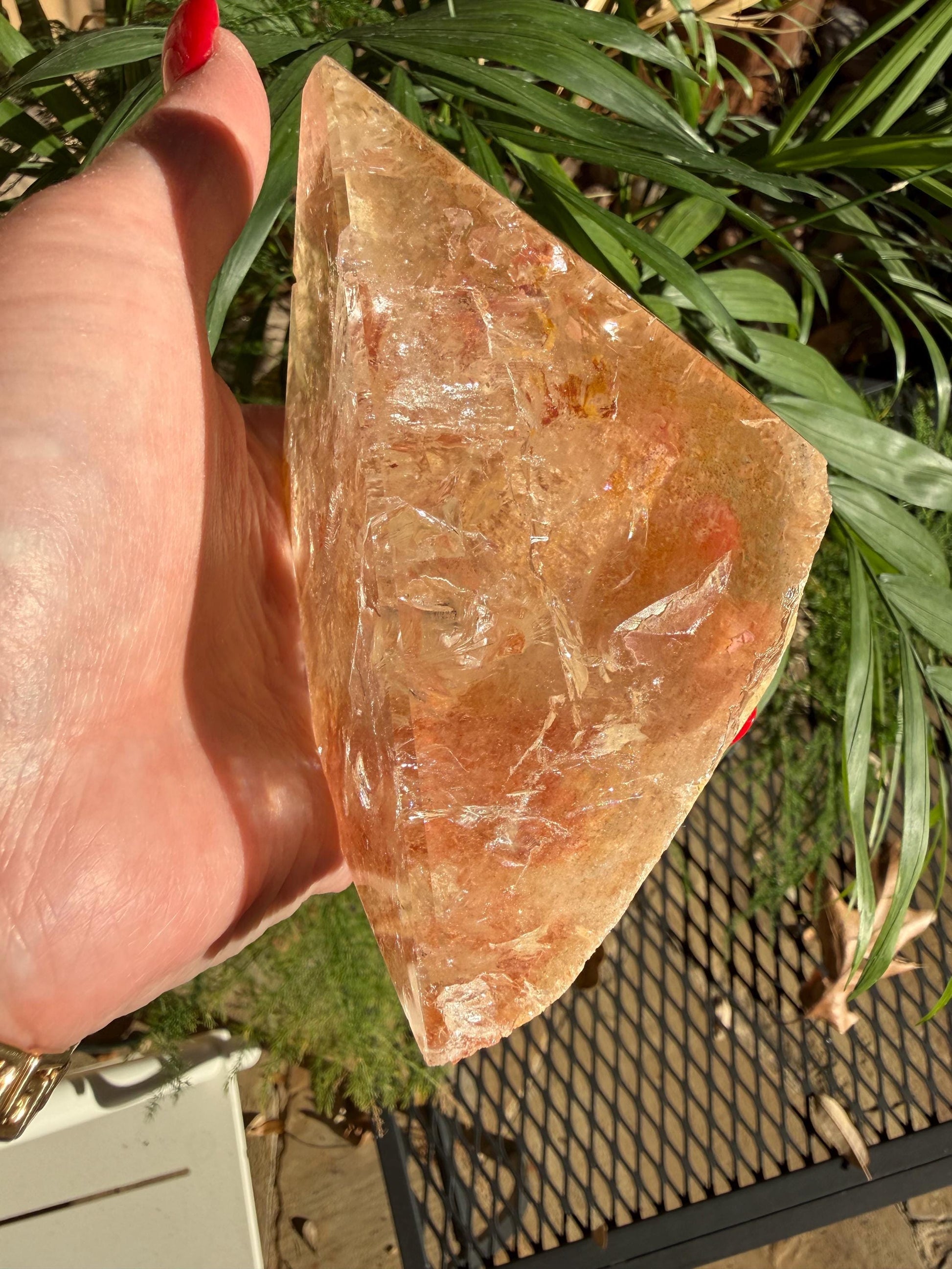 Golden Healer Dragon egg, new, altar, gifts, crystal healing, high vibration crystals, 4.25”