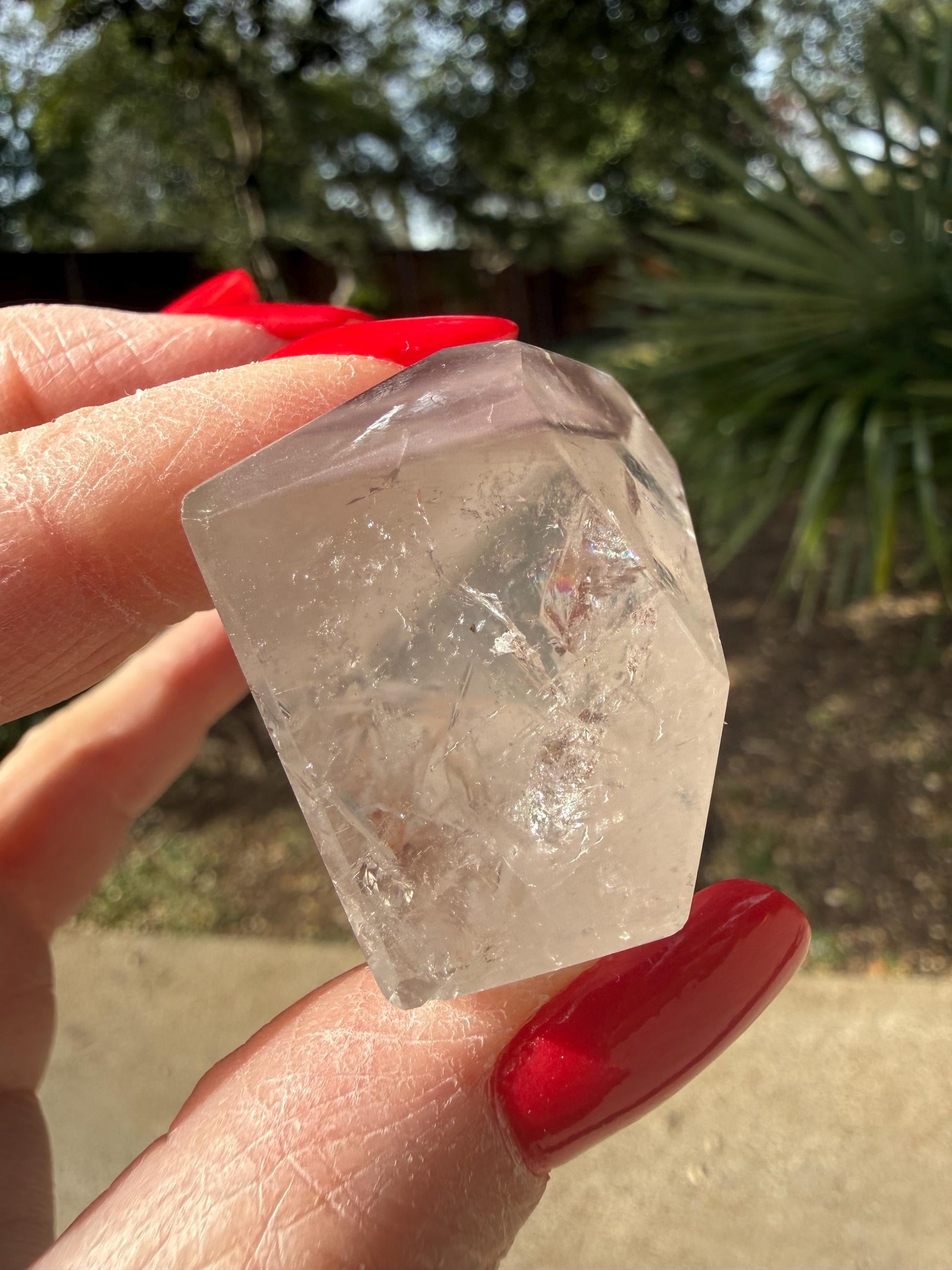 Rare Pink Lithium Lemurian, new, high quality, 1.75”, crystal healing, gift