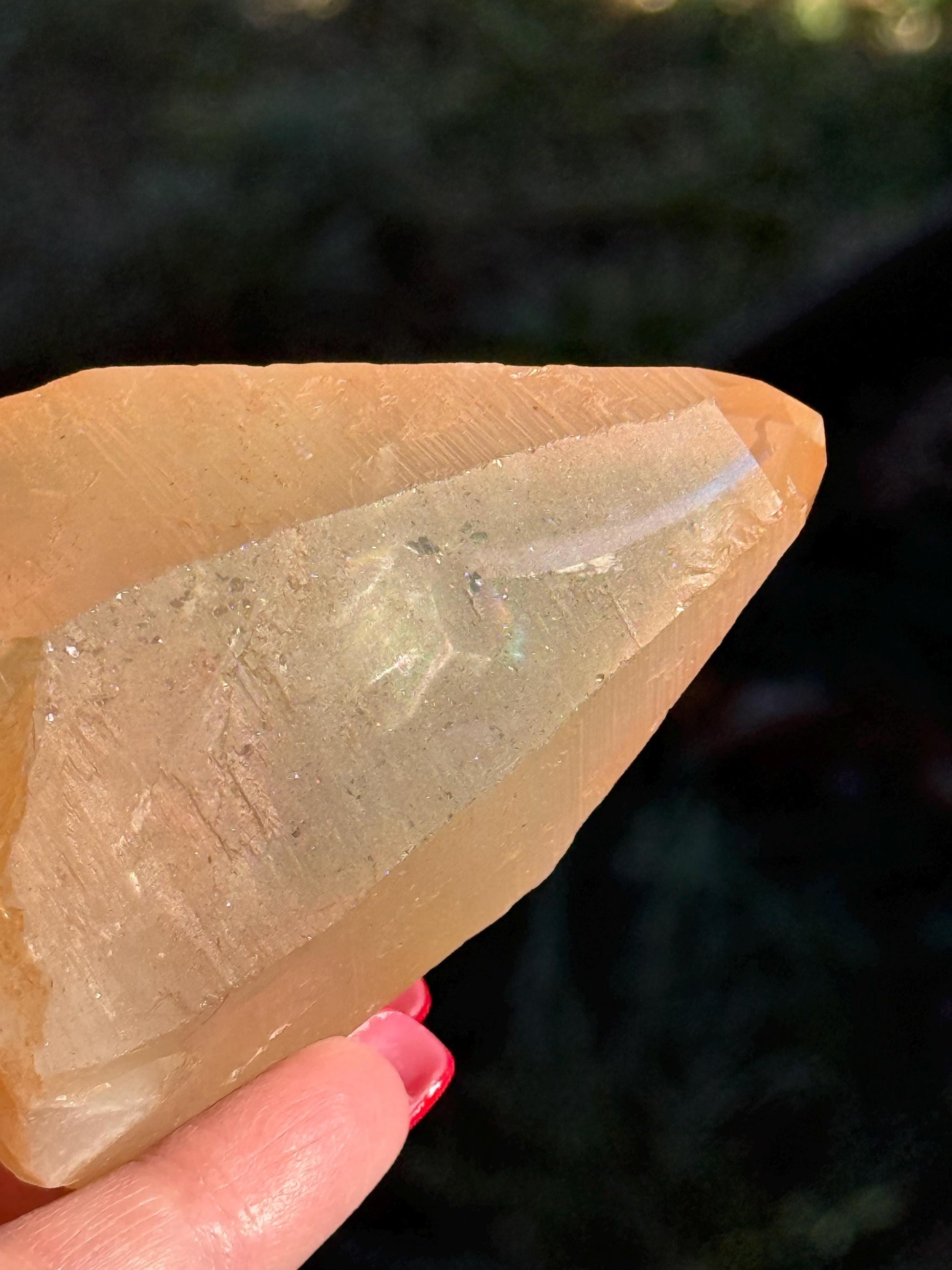 Rare Record Keeper Gold Lemurian, new, high quality, 3.5”, crystal healing, gift