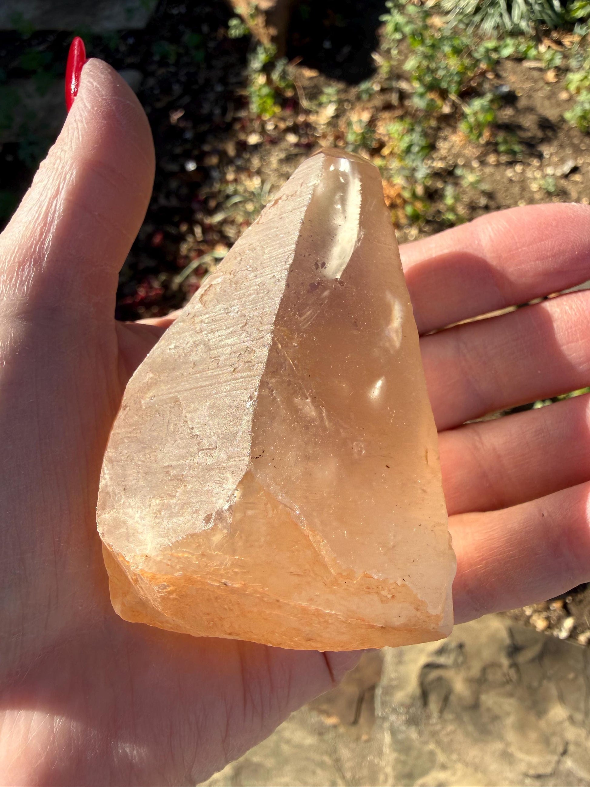 Rare Record Keeper Gold Lemurian, new, high quality, 3.5”, crystal healing, gift