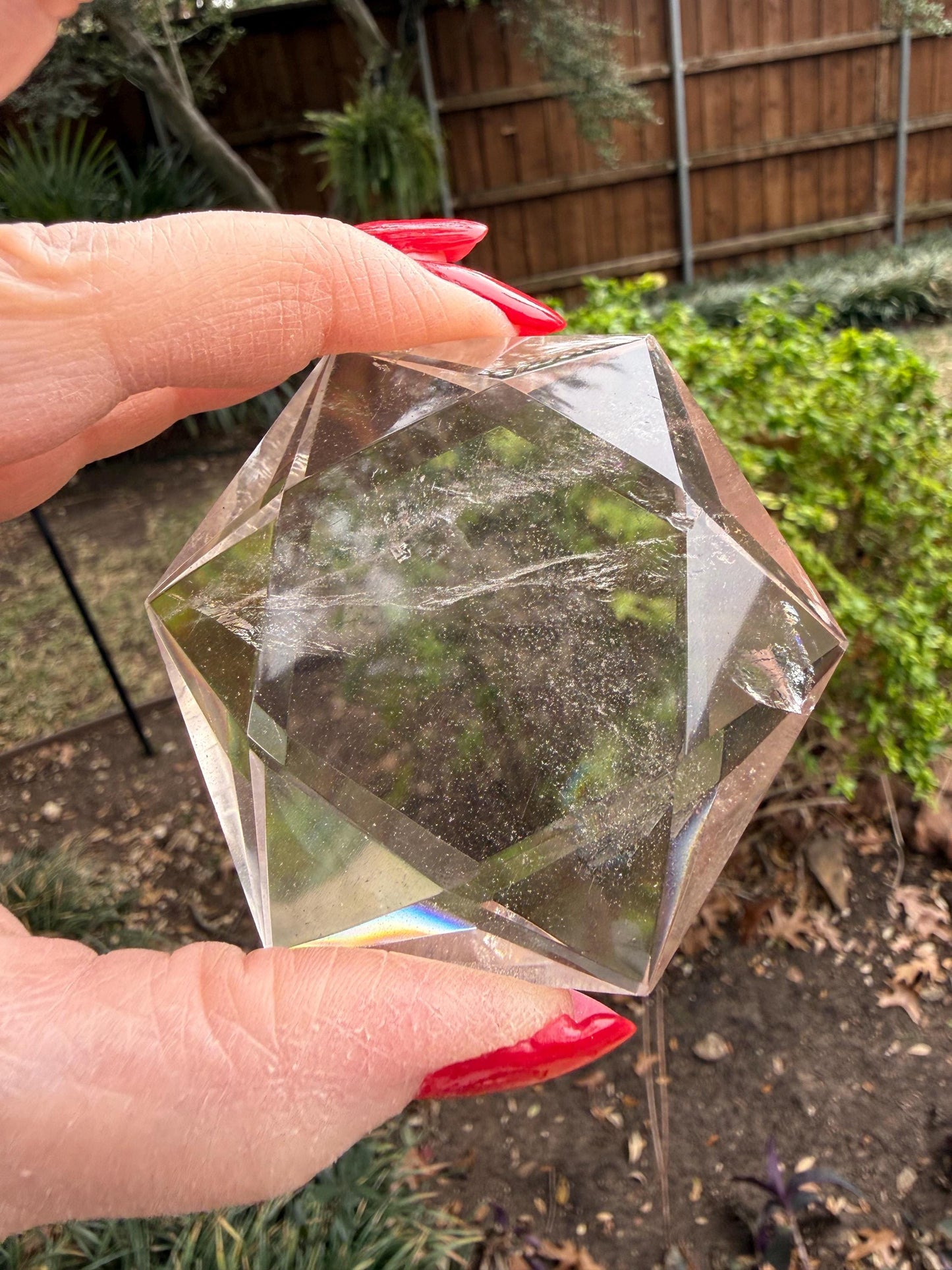 Large Champagne Lemurian Star, stunning carving, new, 4.3 ounces, 2.75”, Brazil, high vibration crystal healing, crystals, altar, gift