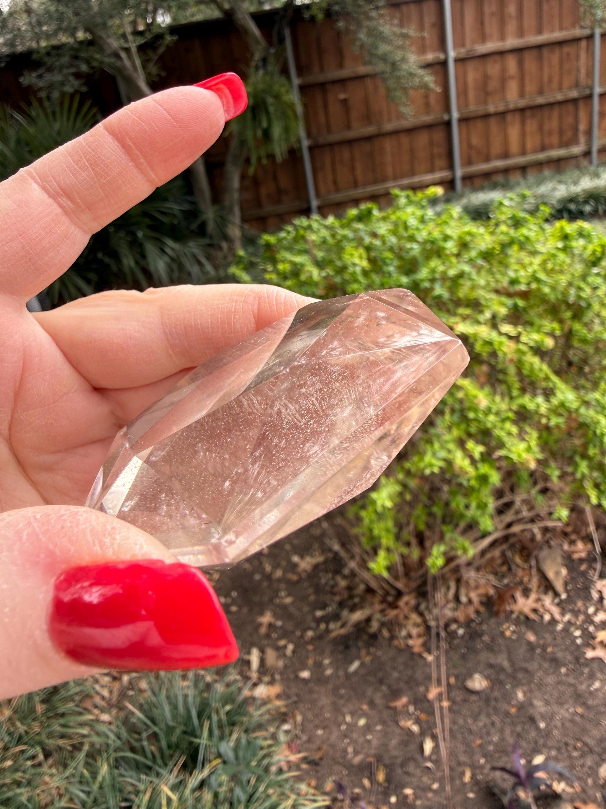 Large Champagne Lemurian Star, stunning carving, new, 4.3 ounces, 2.75”, Brazil, high vibration crystal healing, crystals, altar, gift