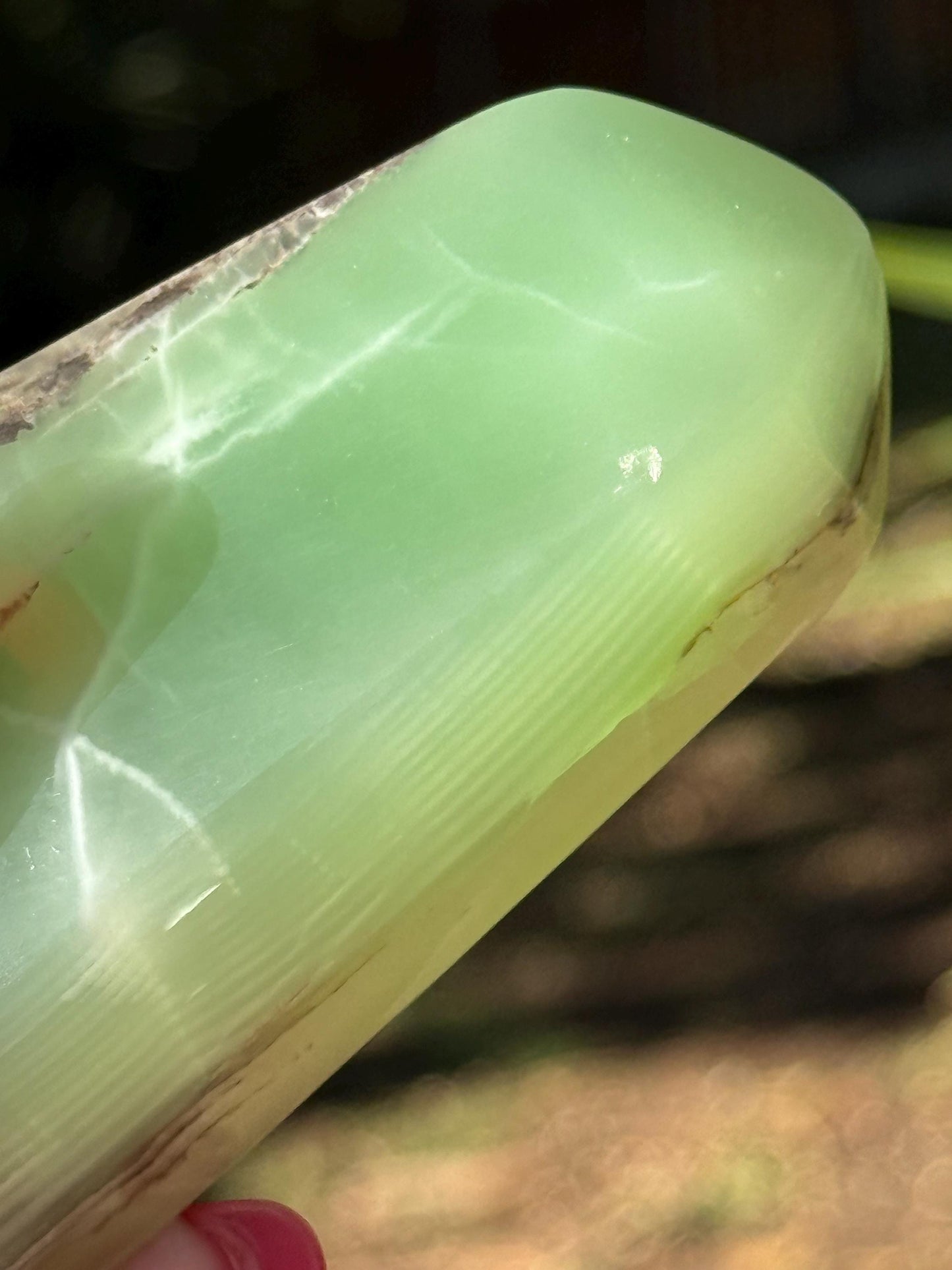 Fingerprint Calcite Tower, 3.5”, altar, crystals healing, high vibration crystals