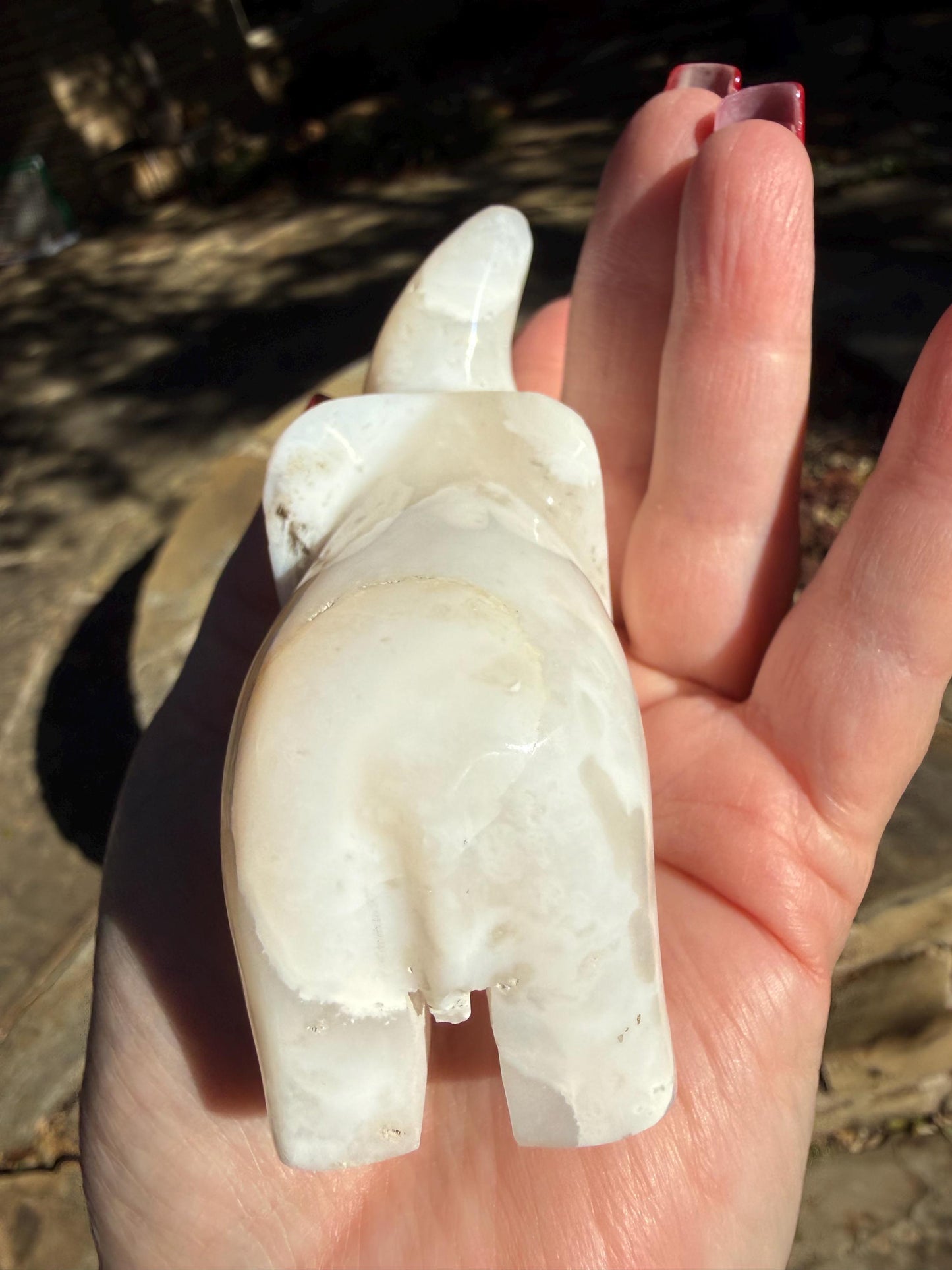 Merlinite Dendritic Agate Elephant, New, Crystal Healing, Tarot, High Vibration Crystals, 3.5”