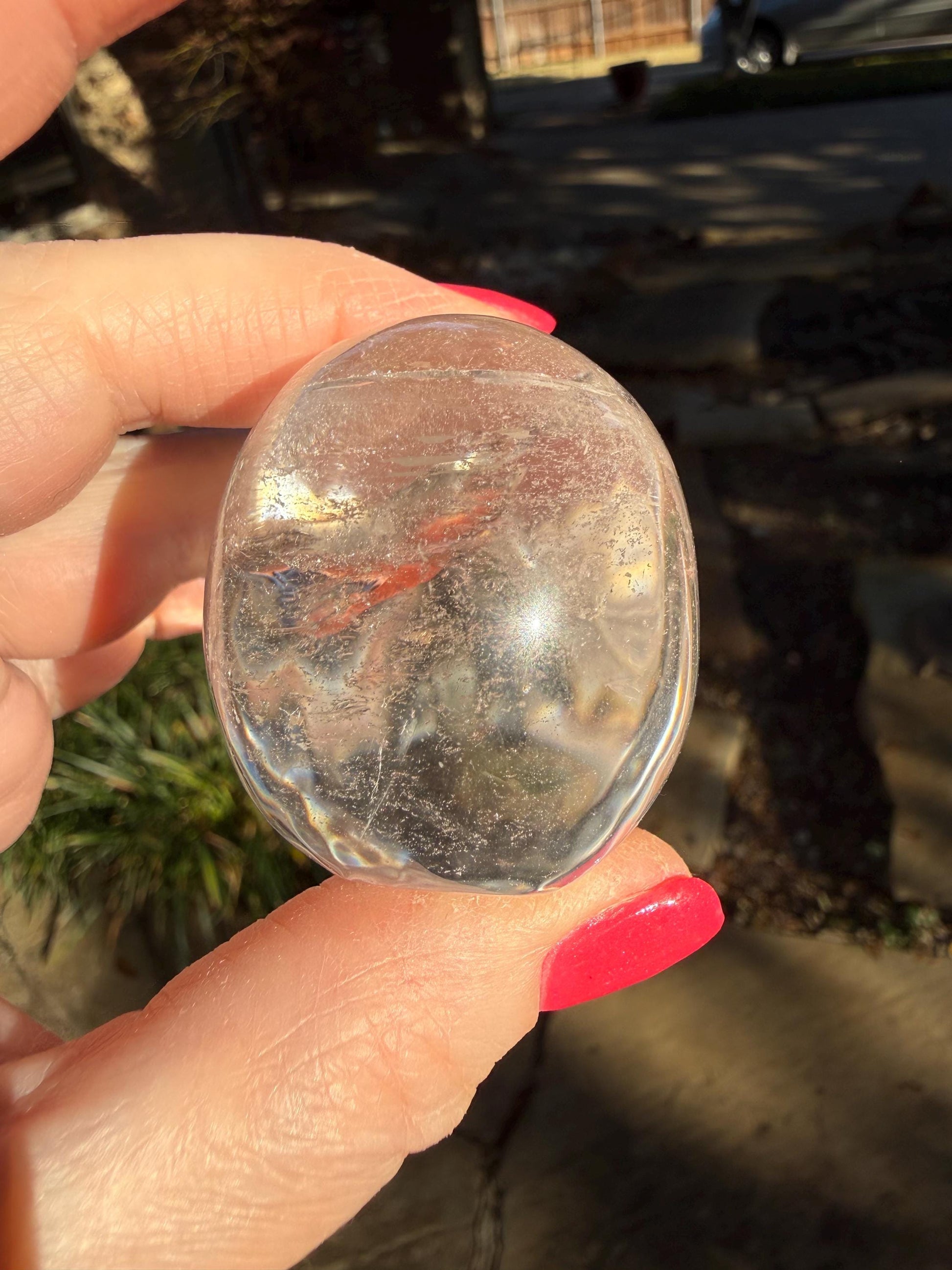 Lemurian Quartz stunning skull carving, high vibration crystals, altar, 2.25”