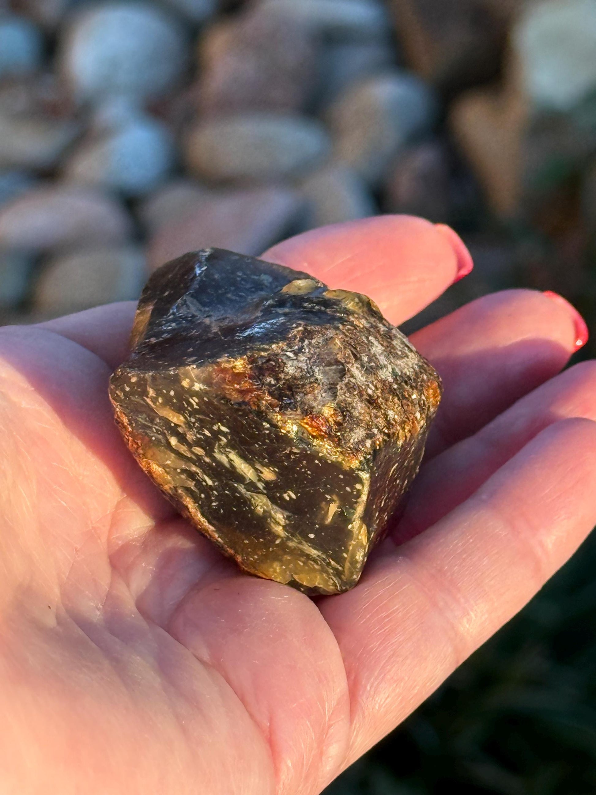 Raw amber chunk, New, altar, gift, high vibration crystals, natural, crystal healing, 1.5”