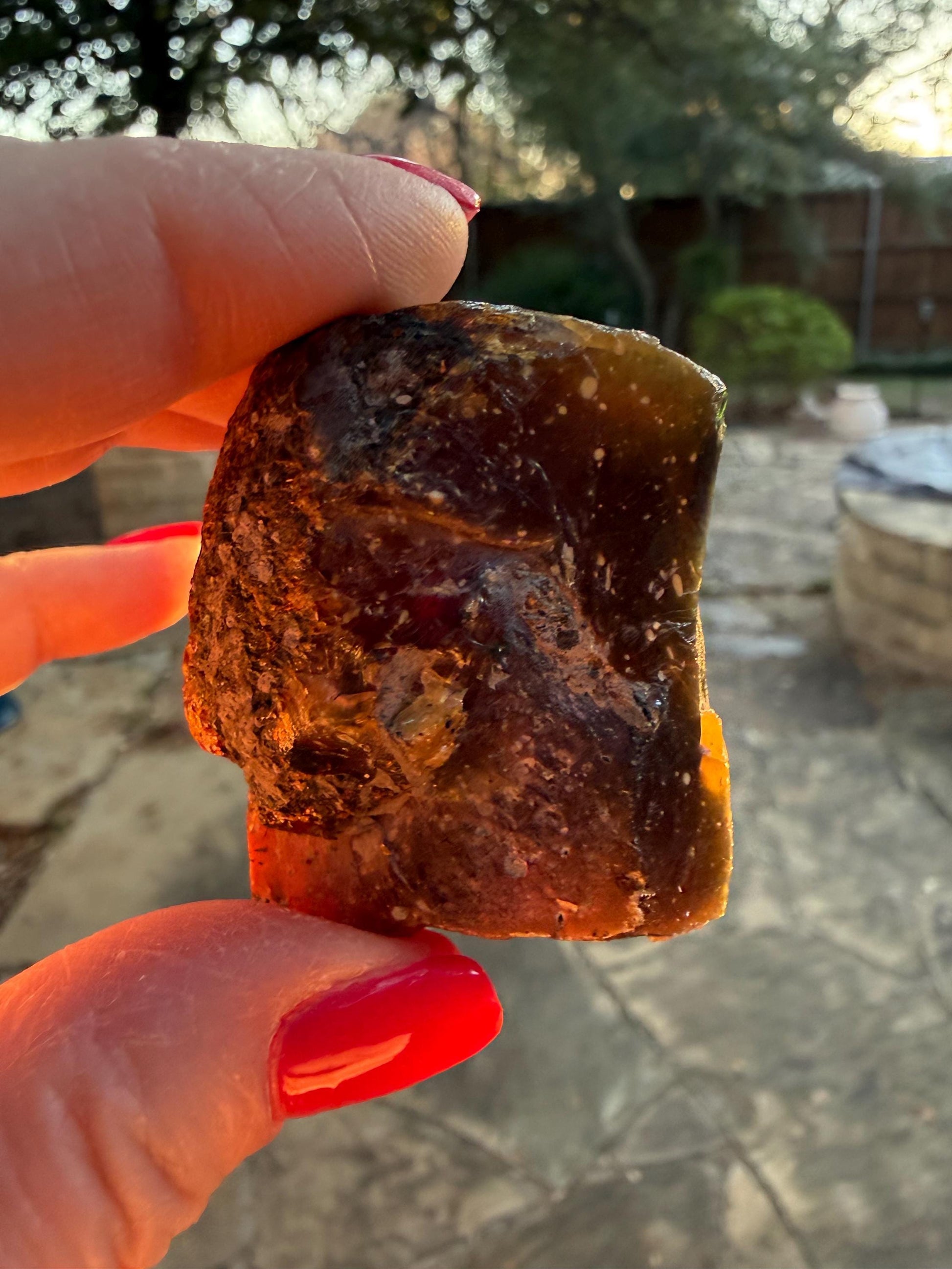 Raw amber chunk, New, altar, gift, high vibration crystals, natural, crystal healing, 1.5”
