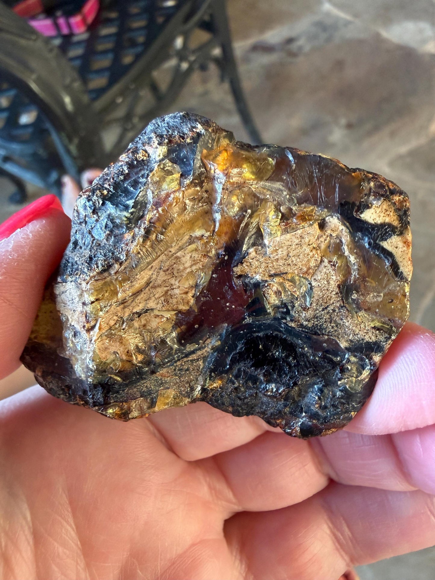 Raw amber chunk, New, altar, gift, high vibration crystals, natural, crystal healing, 1”