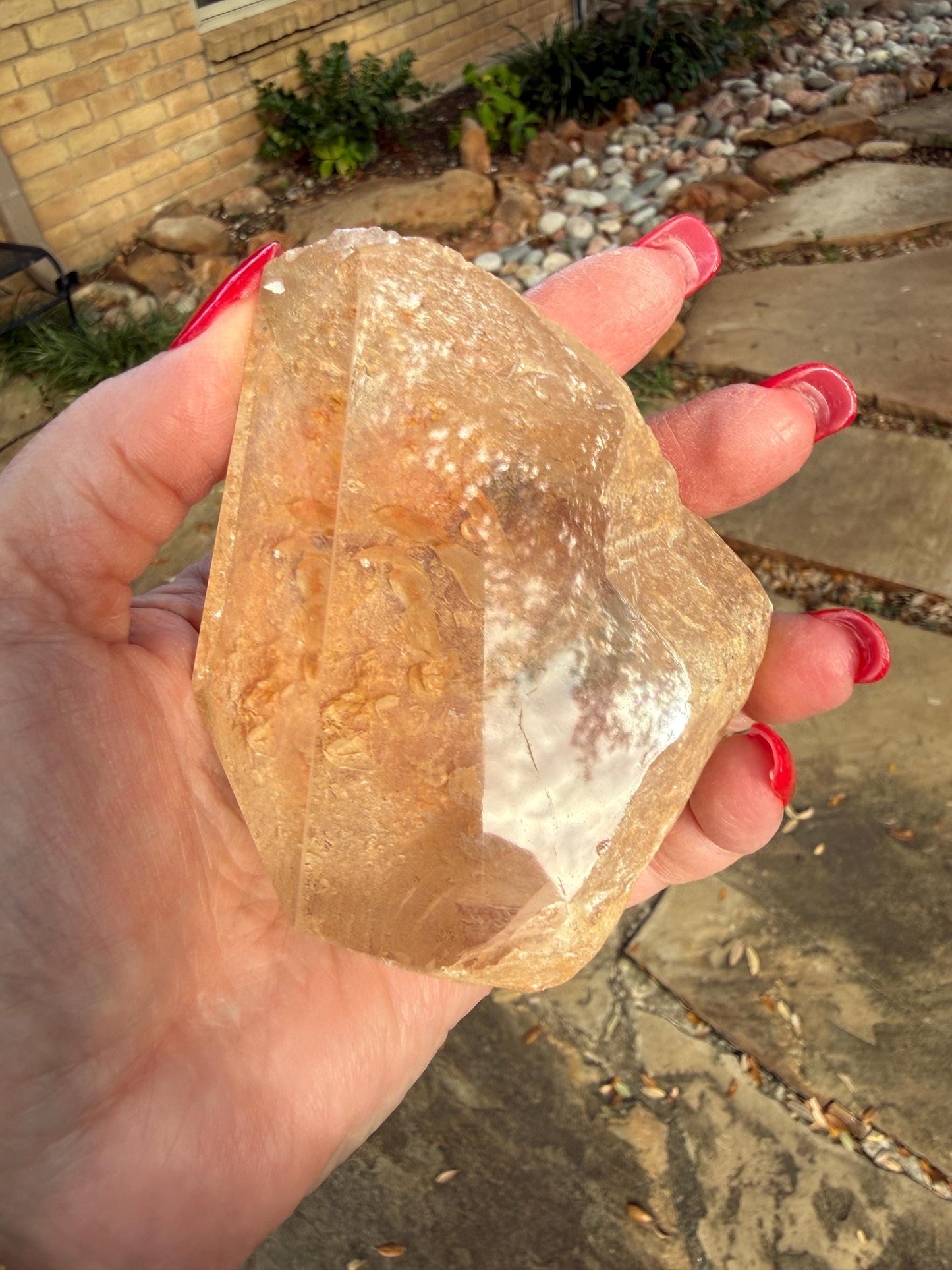 Golden Healer Dragon egg, new, altar, gifts, crystal healing, high vibration crystals, 3.75”