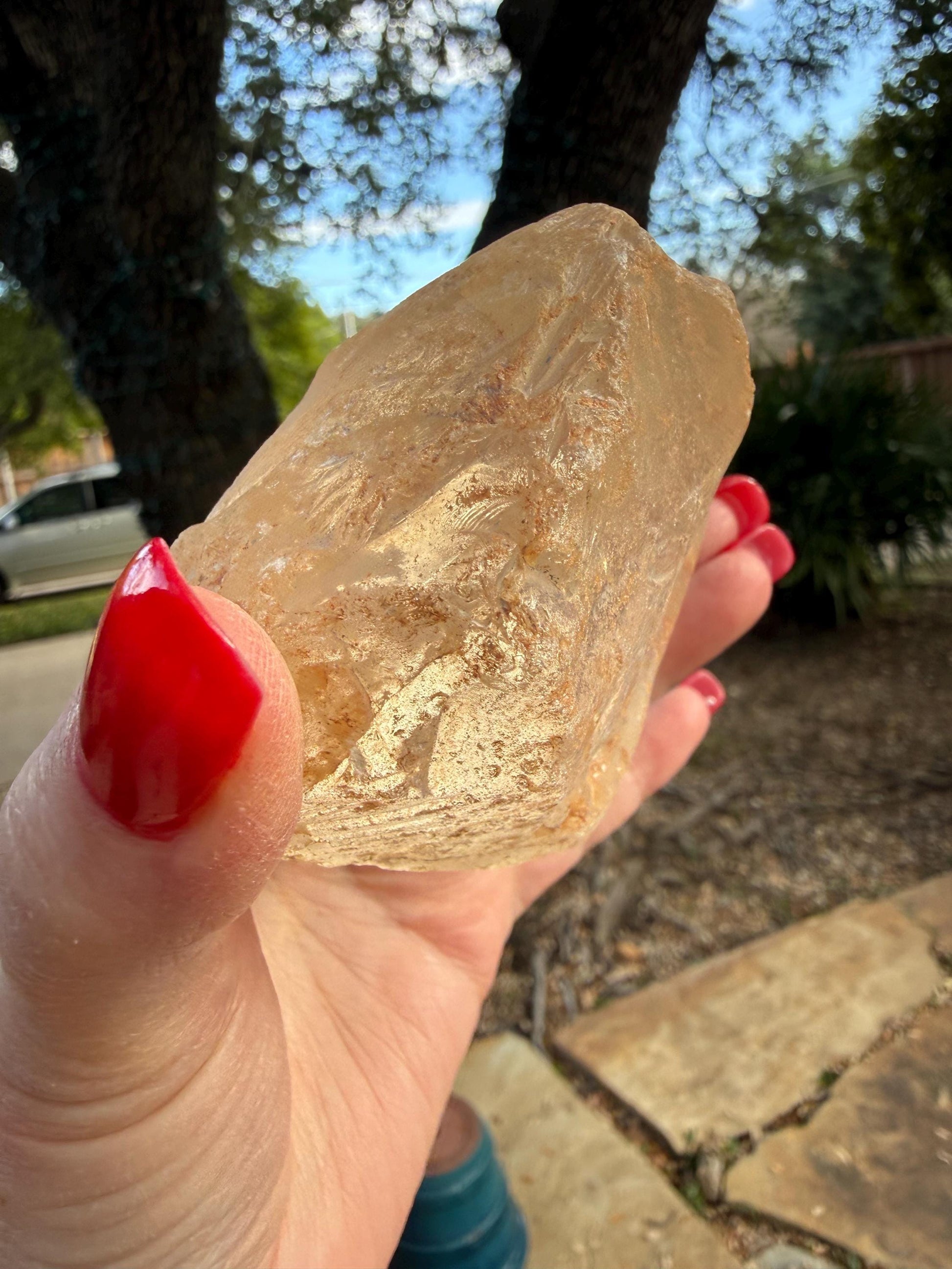 Golden Healer Dragon egg, new, altar, gifts, crystal healing, high vibration crystals, 3.75”