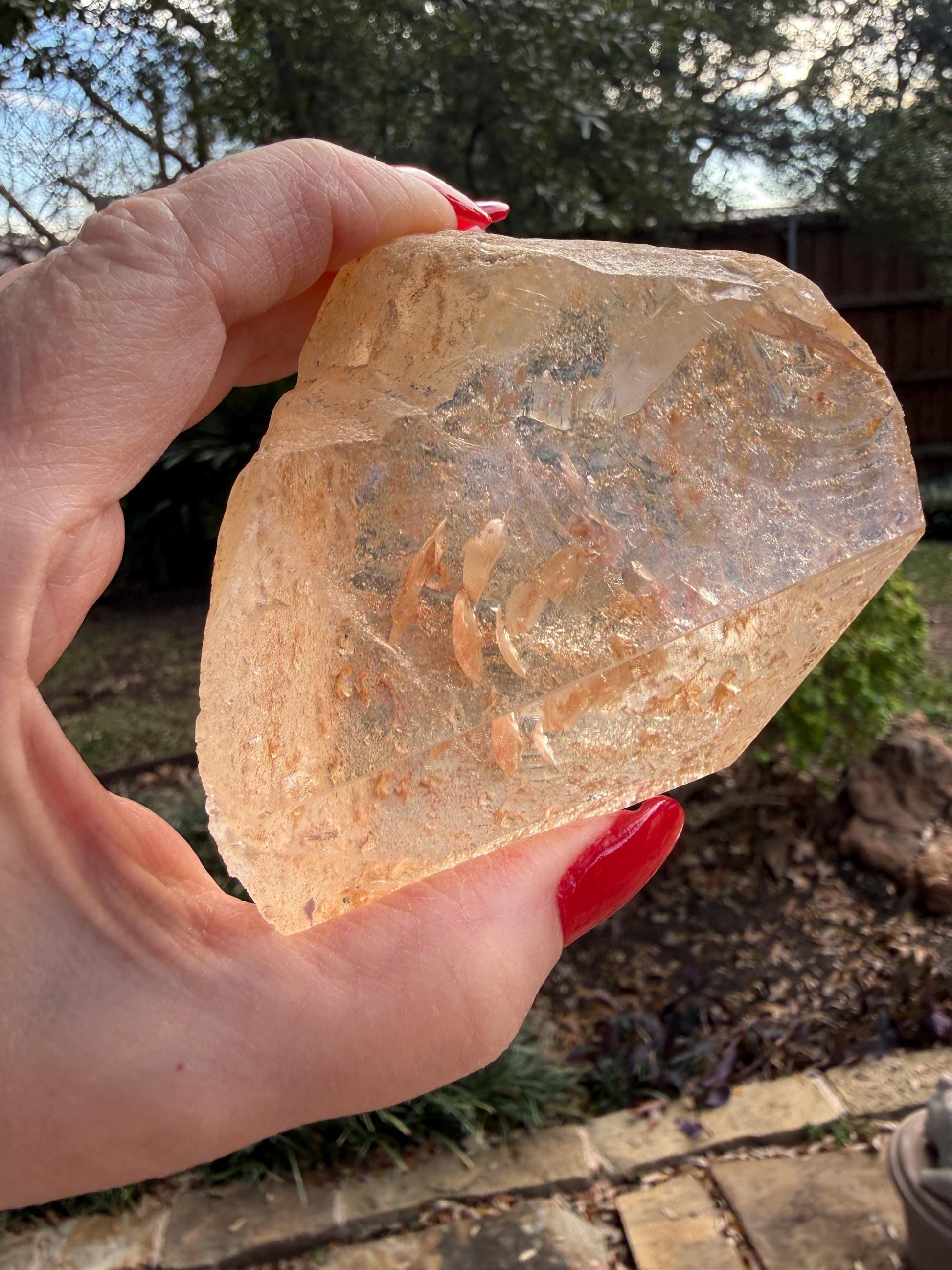 Golden Healer Dragon egg, new, altar, gifts, crystal healing, high vibration crystals, 3.75”