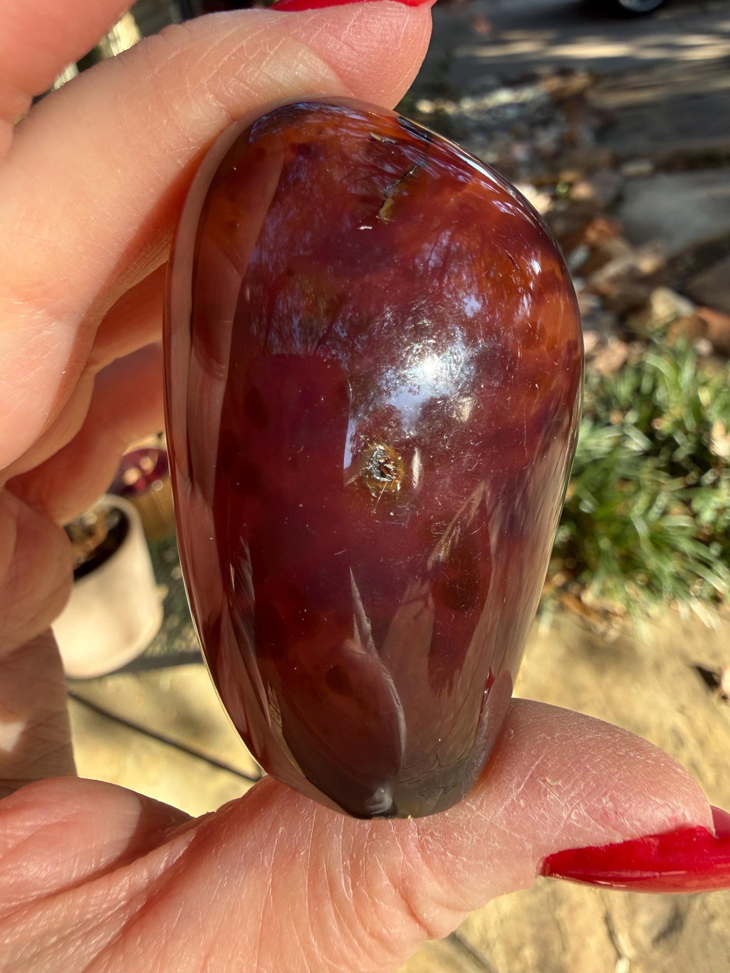 Polished authentic amber Freeform, altar, gift, high vibration crystals, crystal healing, 2.25”