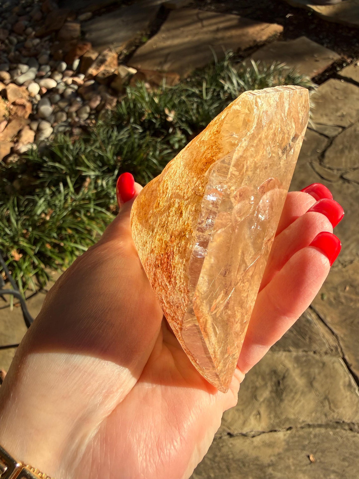 Golden Healer Dragon egg, new, altar, gifts, crystal healing, high vibration crystals, 4.25”