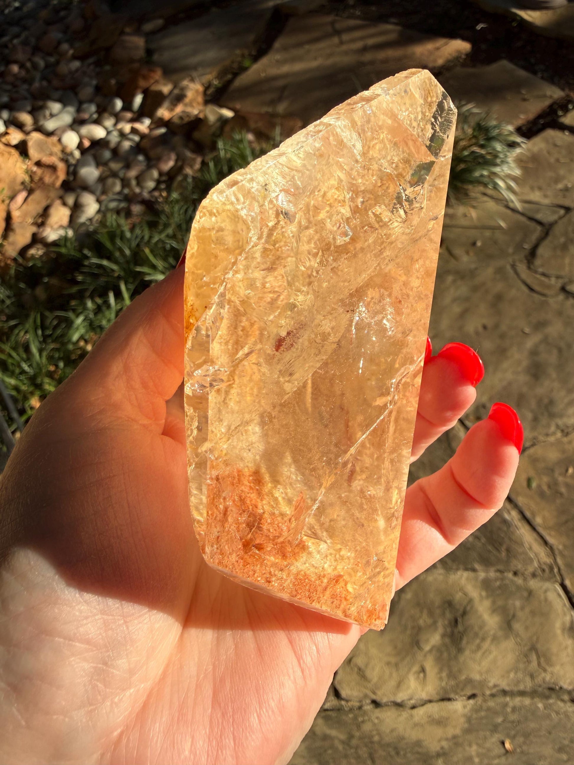 Golden Healer Dragon egg, new, altar, gifts, crystal healing, high vibration crystals, 4.25”