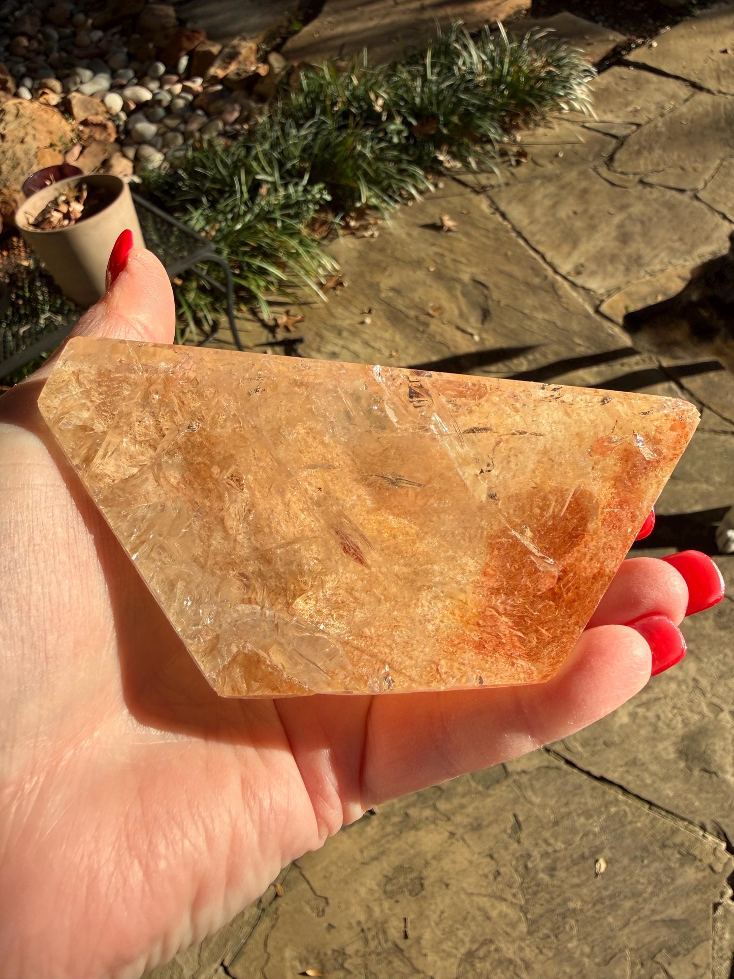 Golden Healer Dragon egg, new, altar, gifts, crystal healing, high vibration crystals, 4.25”