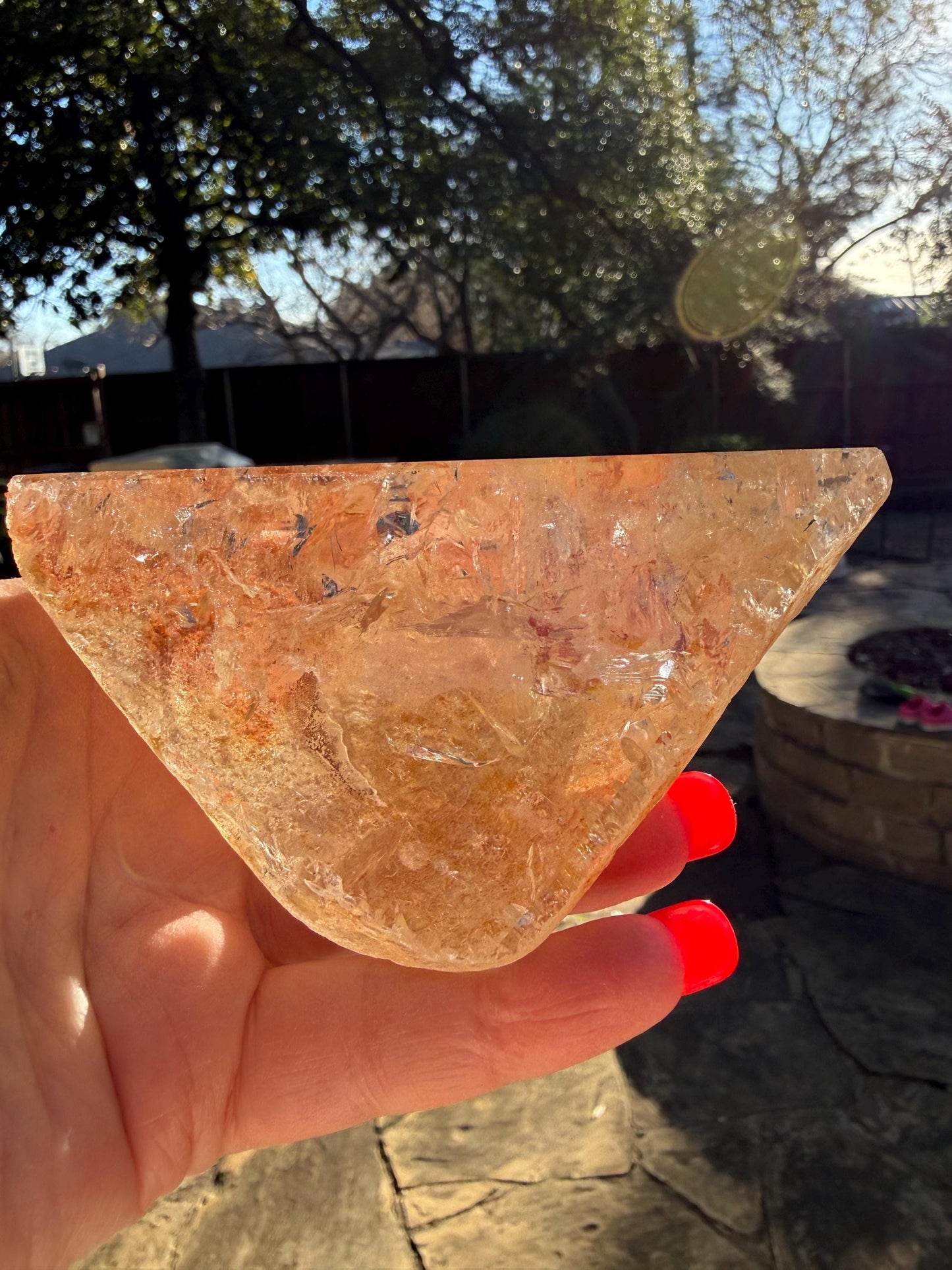 Golden Healer Dragon egg, new, altar, gifts, crystal healing, high vibration crystals, 4.25”