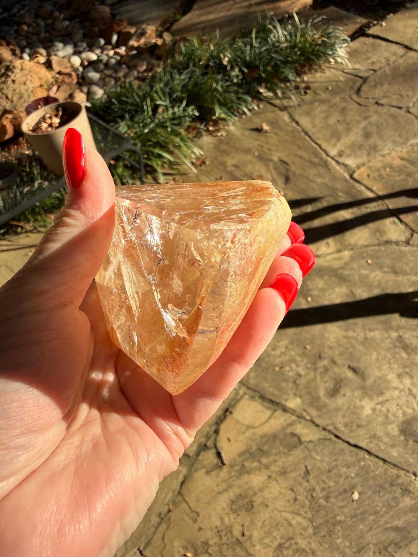 Golden Healer Dragon egg, new, altar, gifts, crystal healing, high vibration crystals, 4.25”