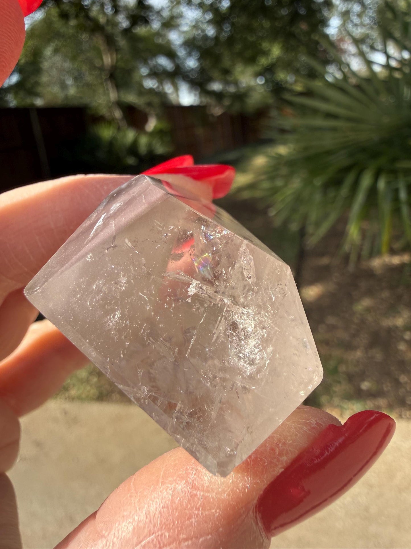 Rare Pink Lithium Lemurian, new, high quality, 1.75”, crystal healing, gift